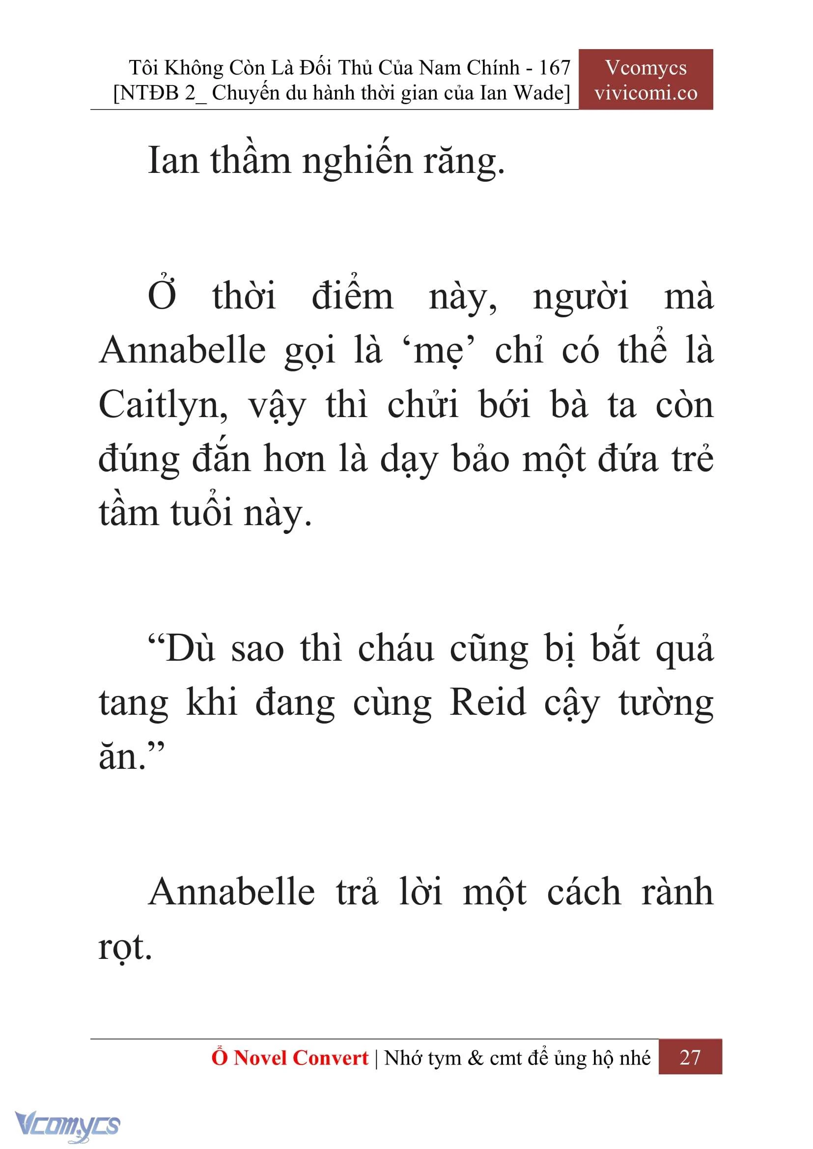[Novel] Tôi Không Còn Là Đối Thủ Của Nam Chính Chapter  167 - 29