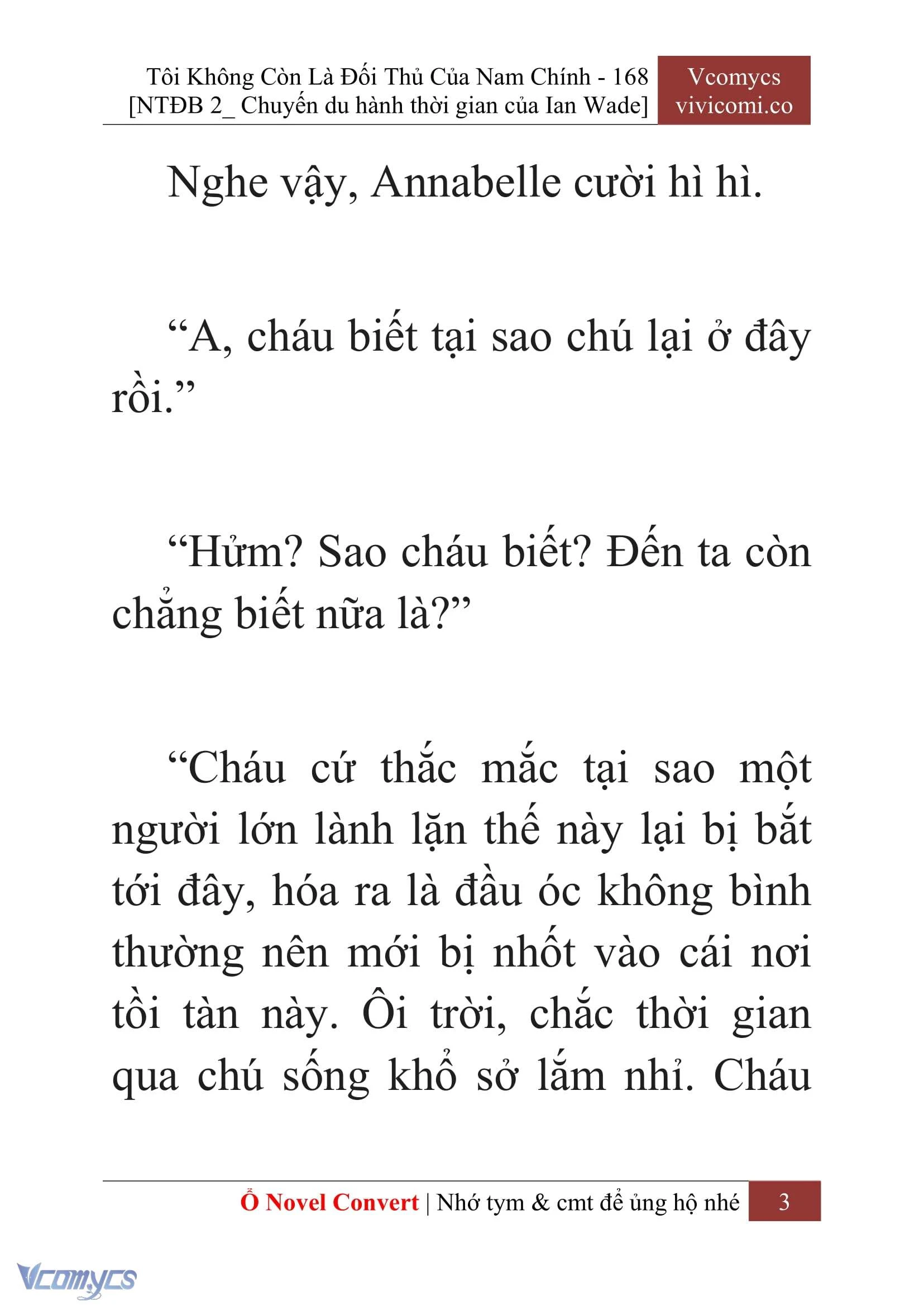 [Novel] Tôi Không Còn Là Đối Thủ Của Nam Chính Chapter  168 - 5