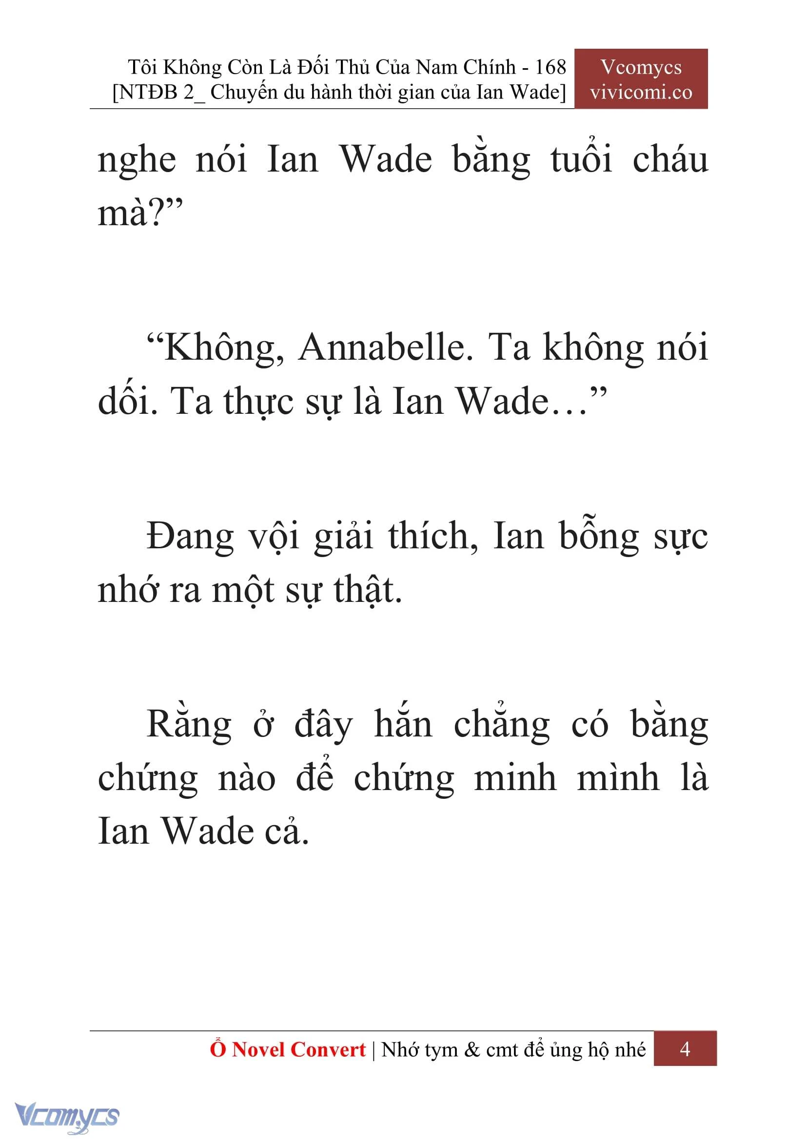 [Novel] Tôi Không Còn Là Đối Thủ Của Nam Chính Chapter  168 - 6