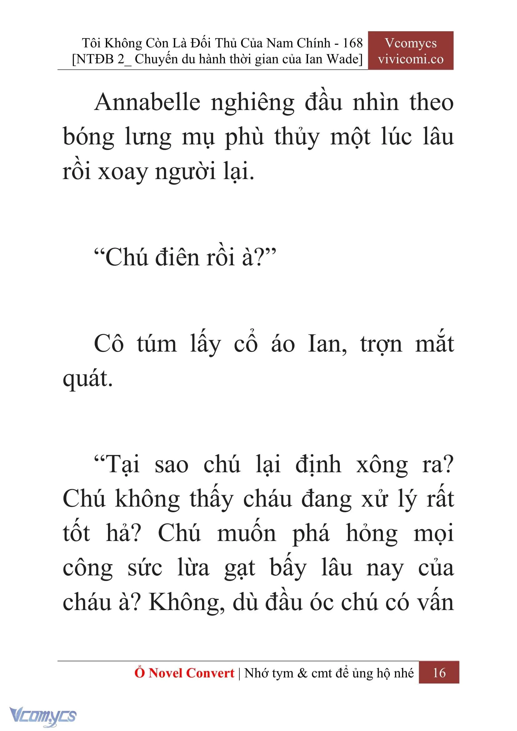 [Novel] Tôi Không Còn Là Đối Thủ Của Nam Chính Chapter  168 - 18