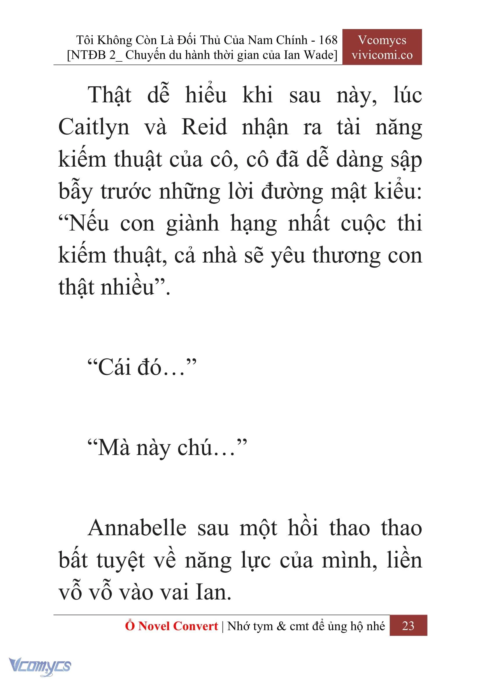 [Novel] Tôi Không Còn Là Đối Thủ Của Nam Chính Chapter  168 - 25