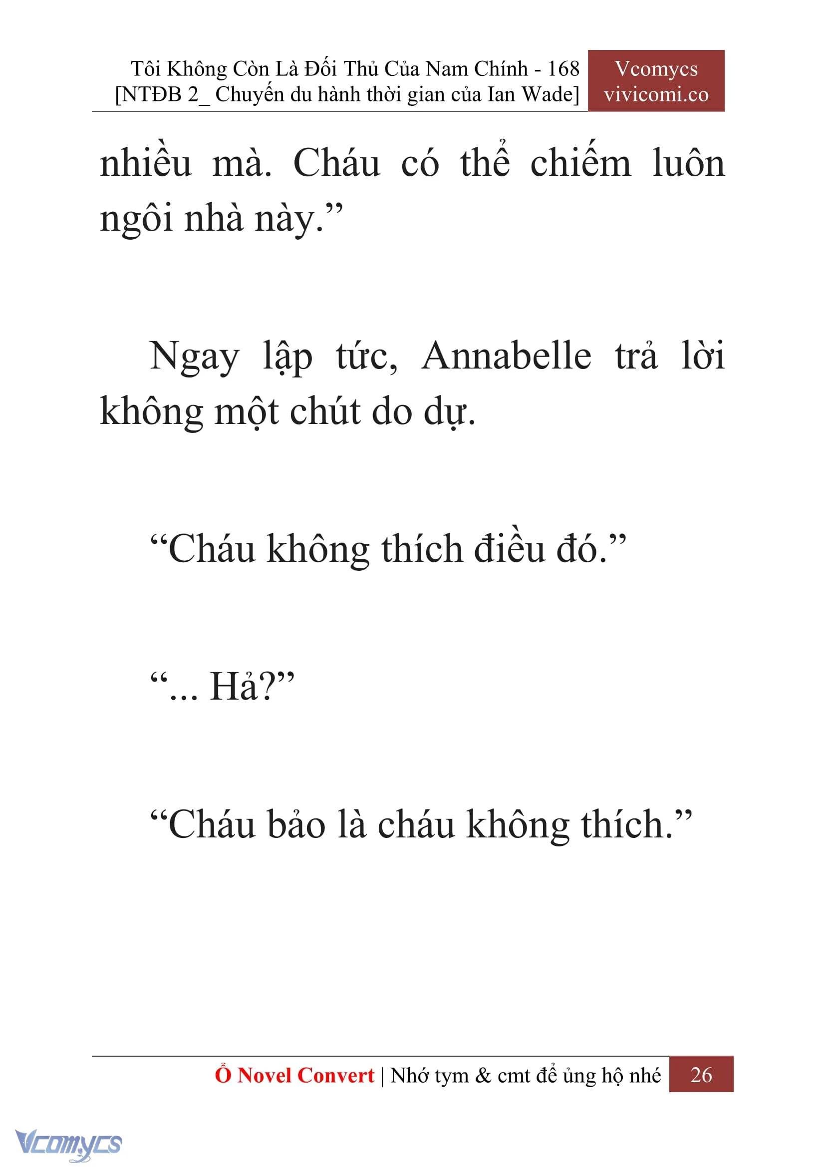 [Novel] Tôi Không Còn Là Đối Thủ Của Nam Chính Chapter  168 - 28