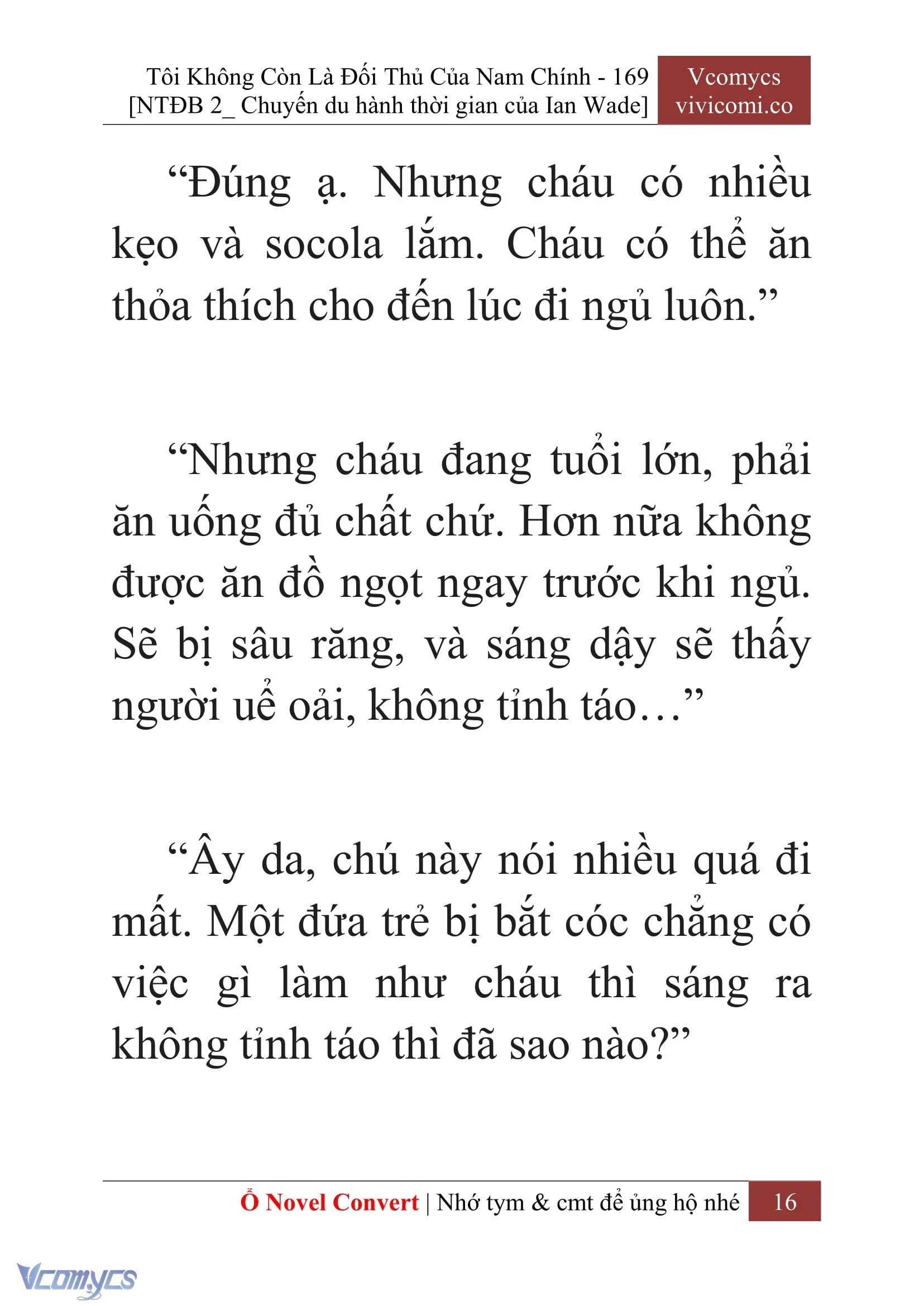 [Novel] Tôi Không Còn Là Đối Thủ Của Nam Chính Chapter  169 - 18