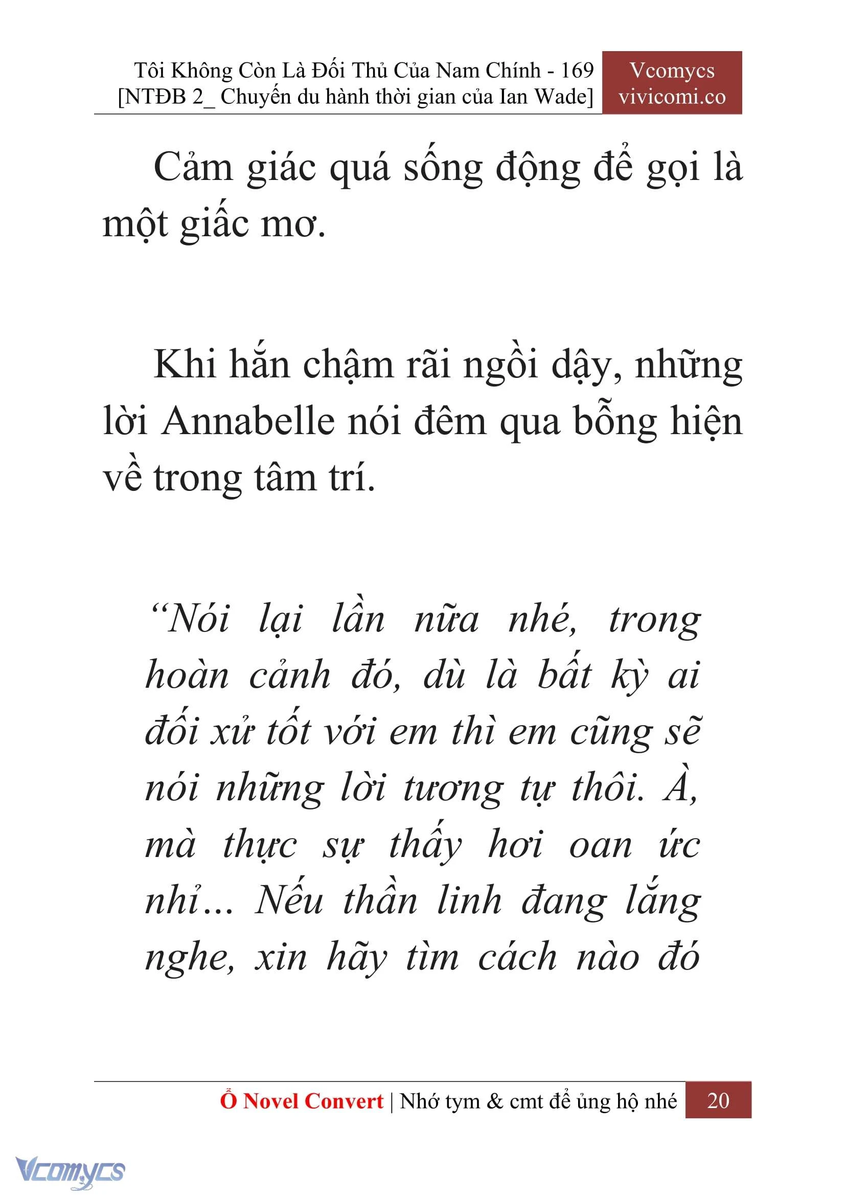 [Novel] Tôi Không Còn Là Đối Thủ Của Nam Chính Chapter  169 - 22
