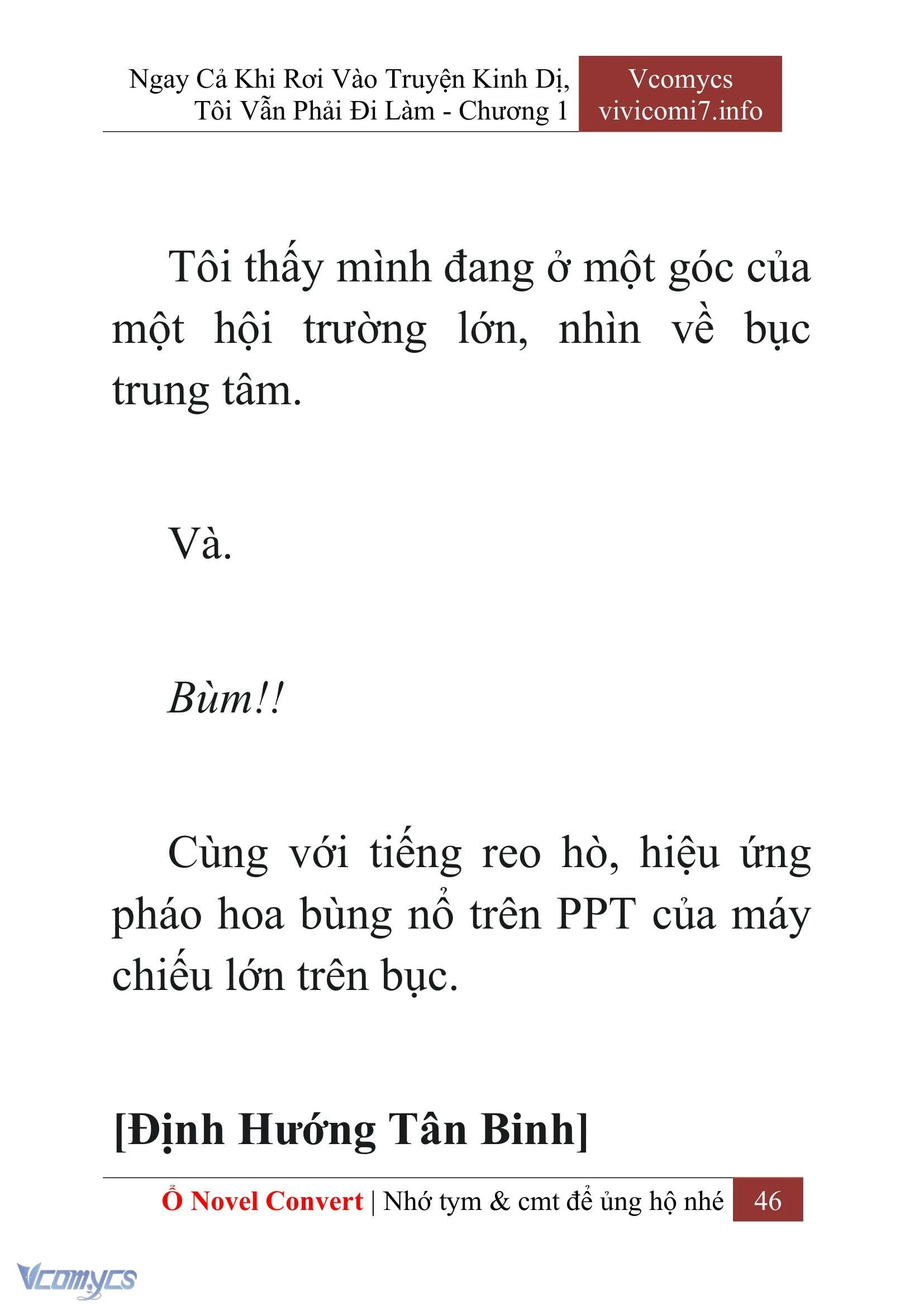 [Novel] Ngay Cả Khi Rơi Vào Truyện Kinh Dị, Tôi Vẫn Phải Đi Làm Chapter  1 - 48