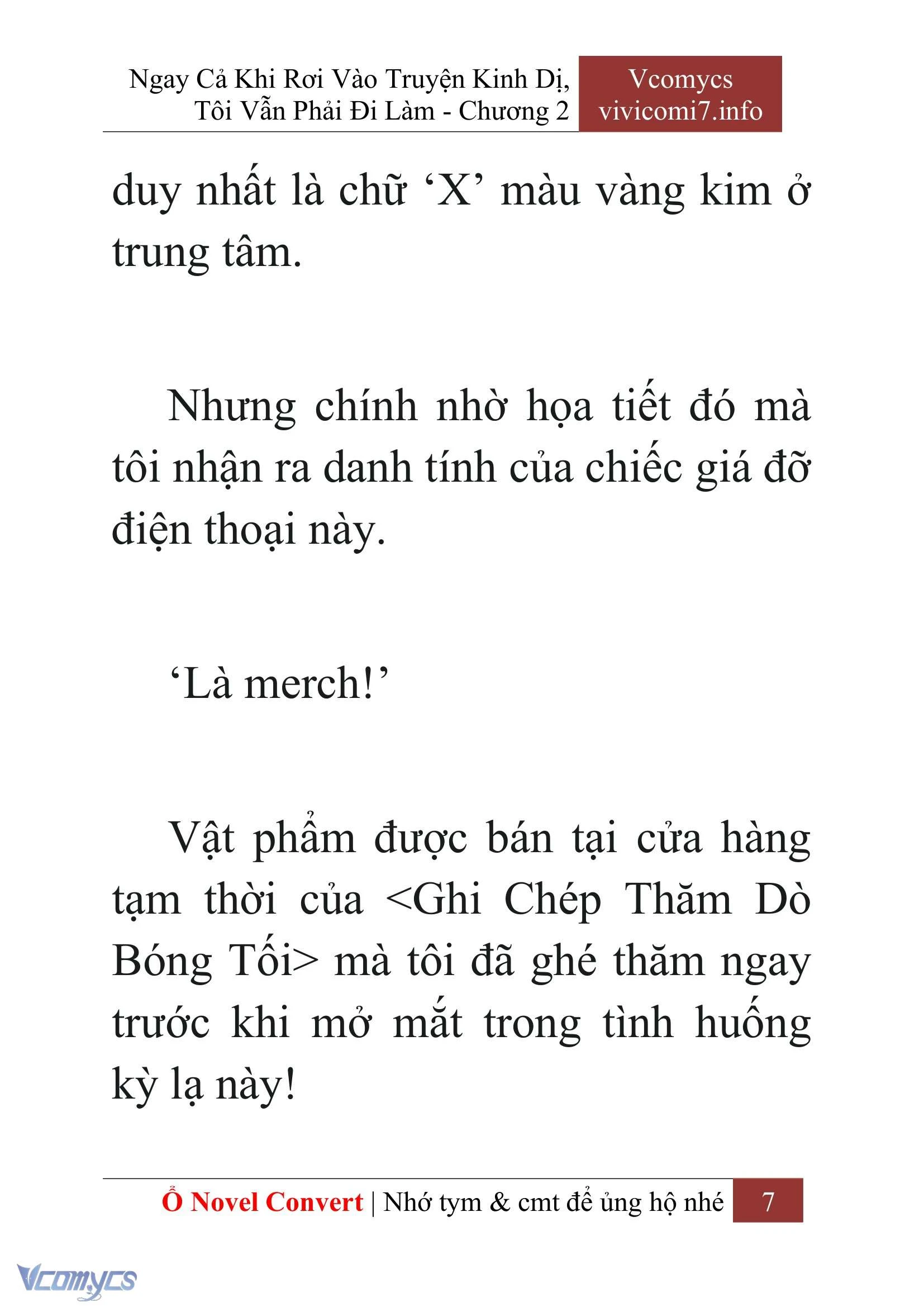 [Novel] Ngay Cả Khi Rơi Vào Truyện Kinh Dị, Tôi Vẫn Phải Đi Làm Chapter  2 - 9