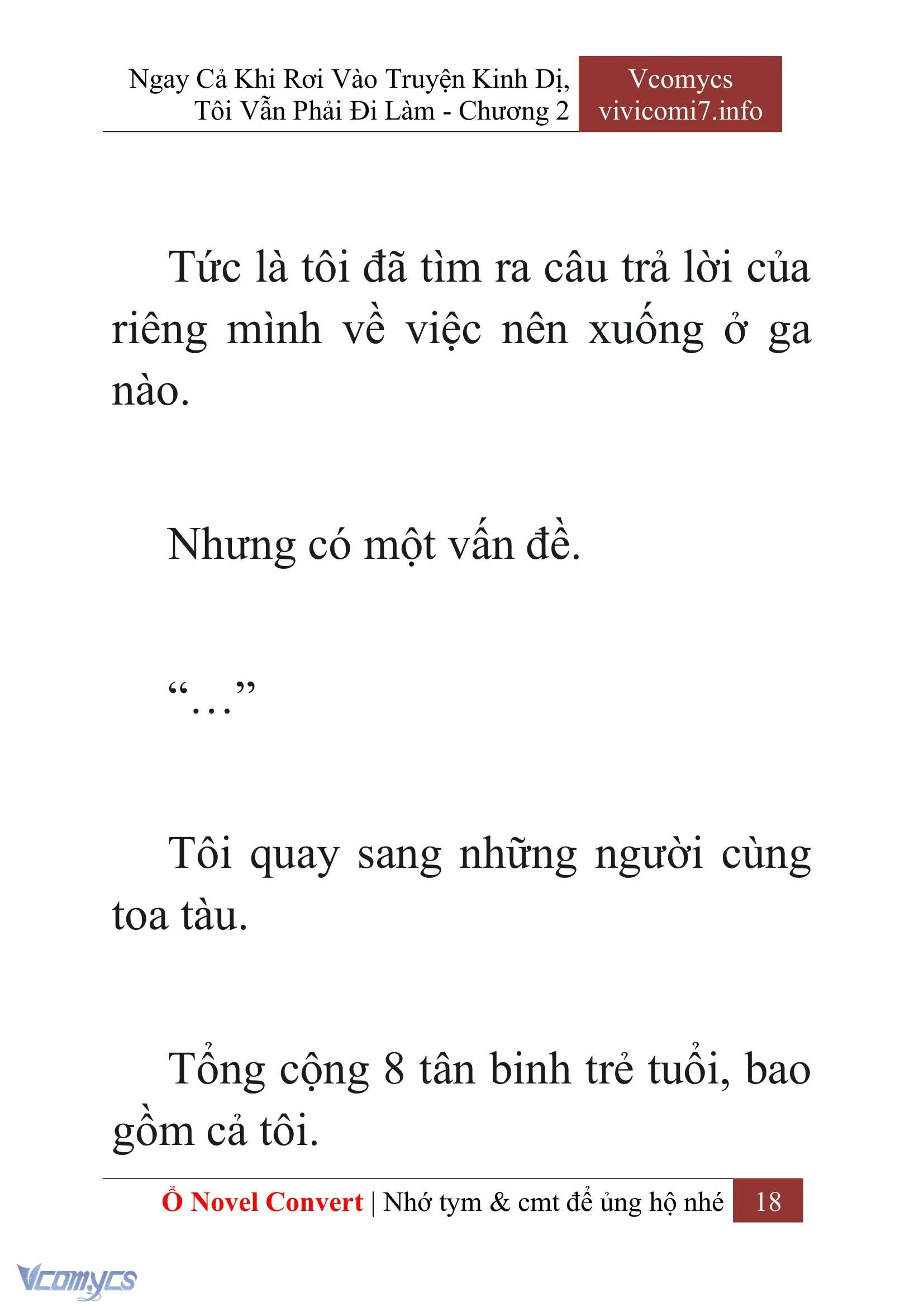 [Novel] Ngay Cả Khi Rơi Vào Truyện Kinh Dị, Tôi Vẫn Phải Đi Làm Chapter  2 - 20