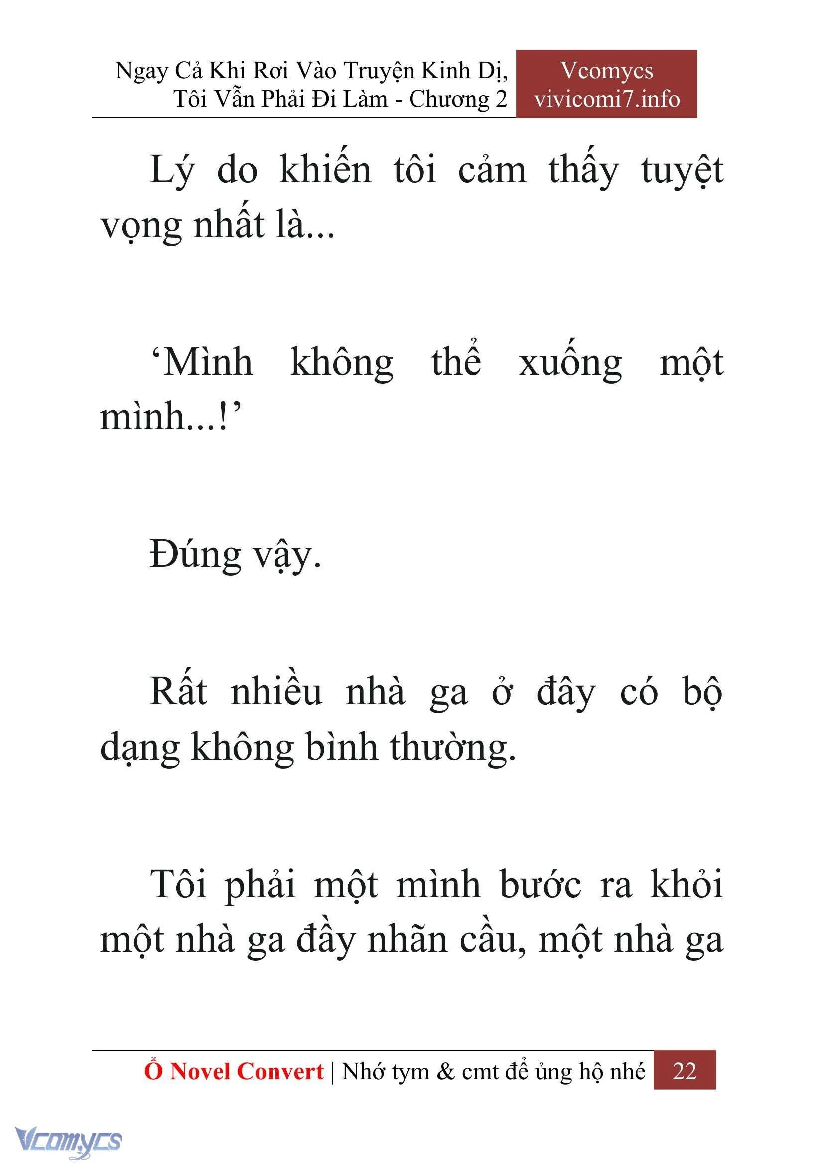 [Novel] Ngay Cả Khi Rơi Vào Truyện Kinh Dị, Tôi Vẫn Phải Đi Làm Chapter  2 - 24