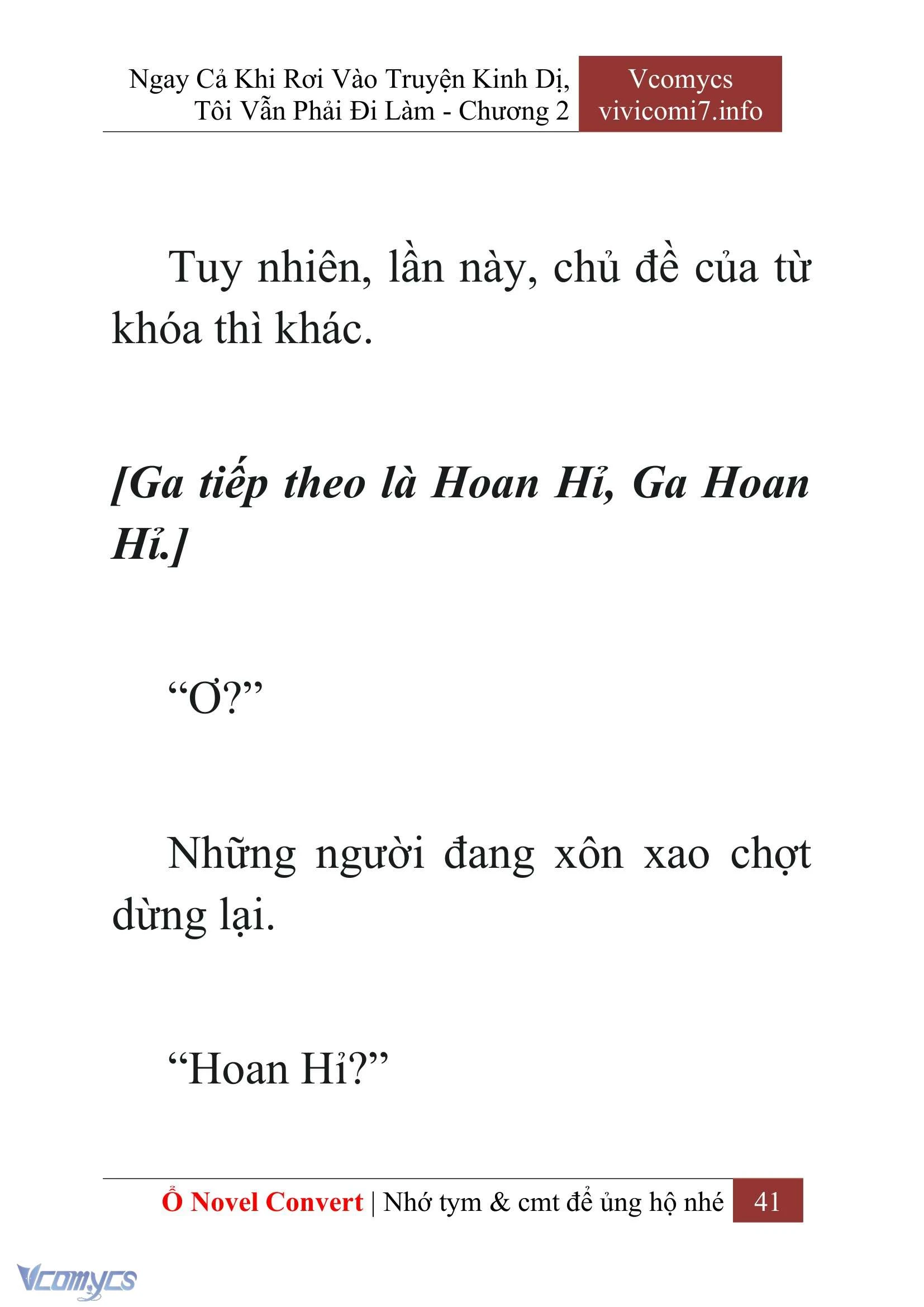 [Novel] Ngay Cả Khi Rơi Vào Truyện Kinh Dị, Tôi Vẫn Phải Đi Làm Chapter  2 - 43