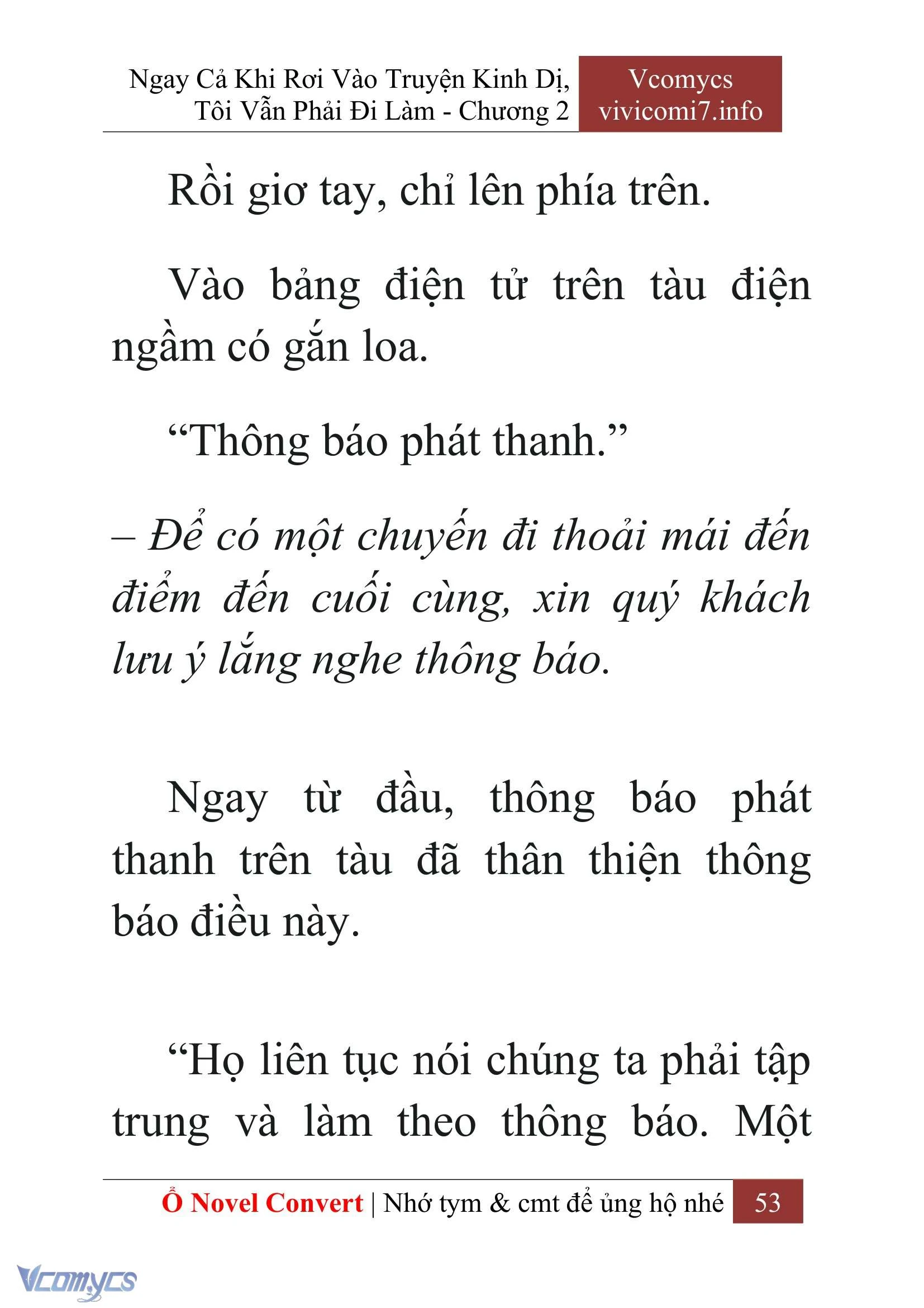 [Novel] Ngay Cả Khi Rơi Vào Truyện Kinh Dị, Tôi Vẫn Phải Đi Làm Chapter  2 - 55
