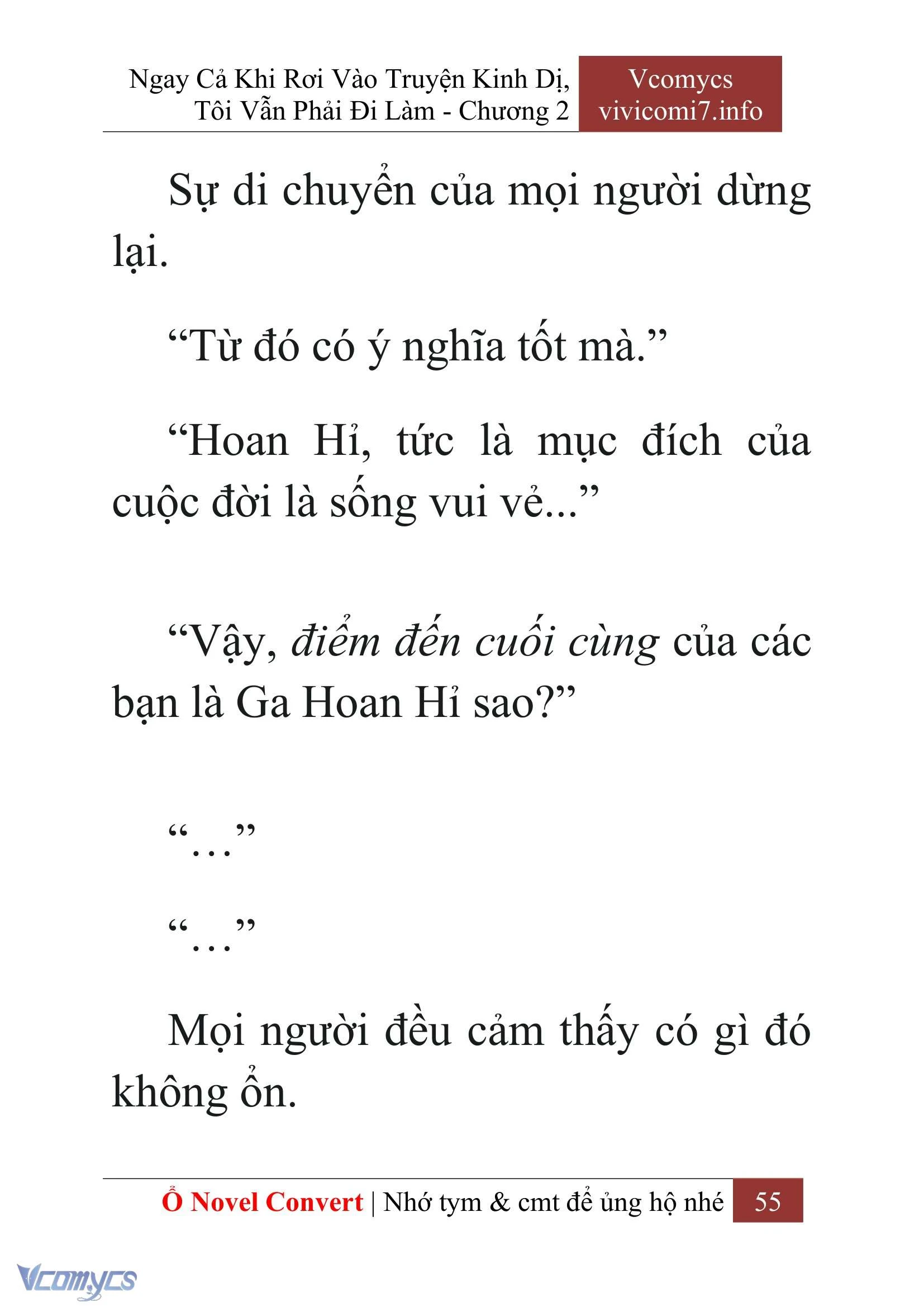 [Novel] Ngay Cả Khi Rơi Vào Truyện Kinh Dị, Tôi Vẫn Phải Đi Làm Chapter  2 - 57