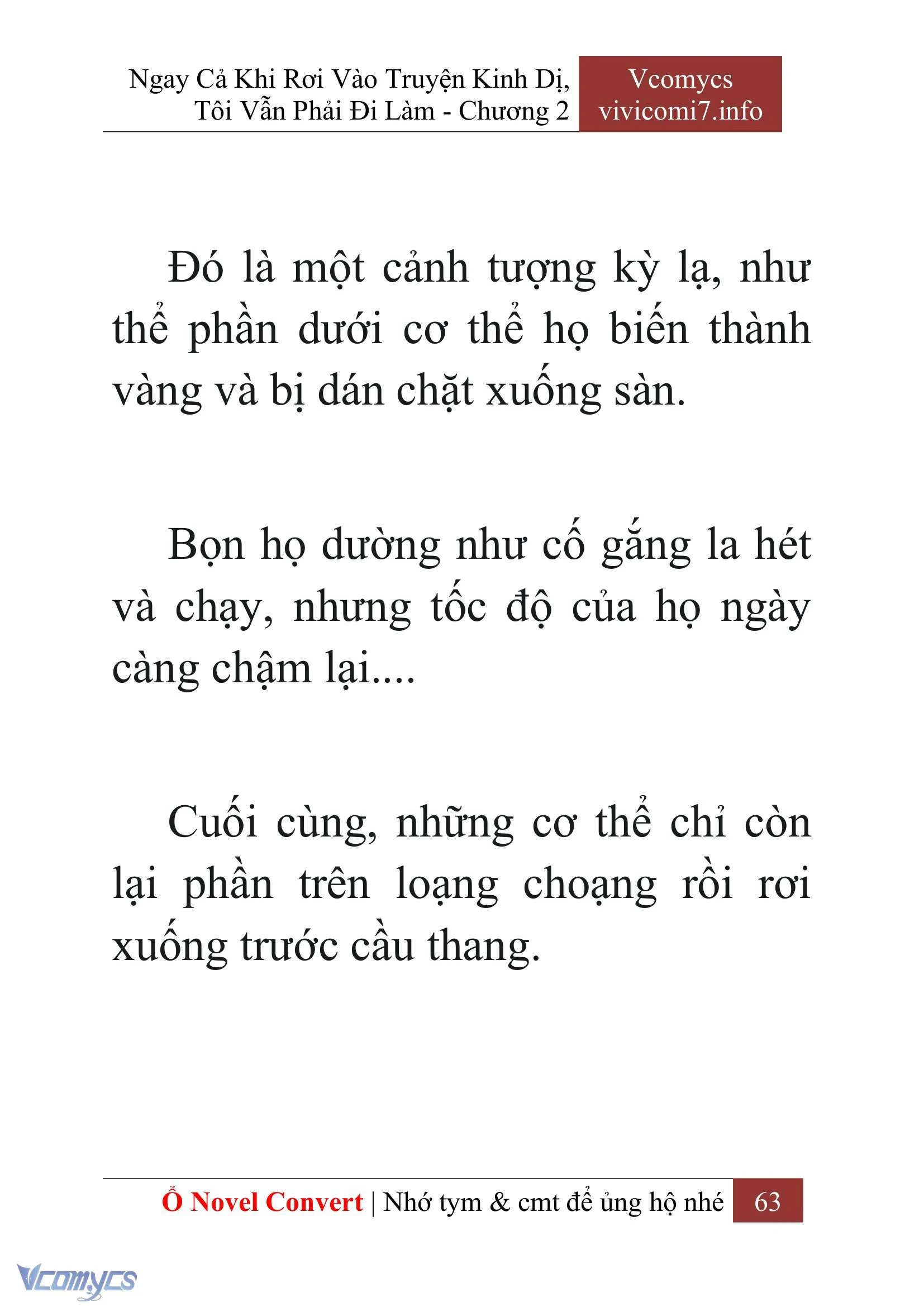 [Novel] Ngay Cả Khi Rơi Vào Truyện Kinh Dị, Tôi Vẫn Phải Đi Làm Chapter  2 - 65