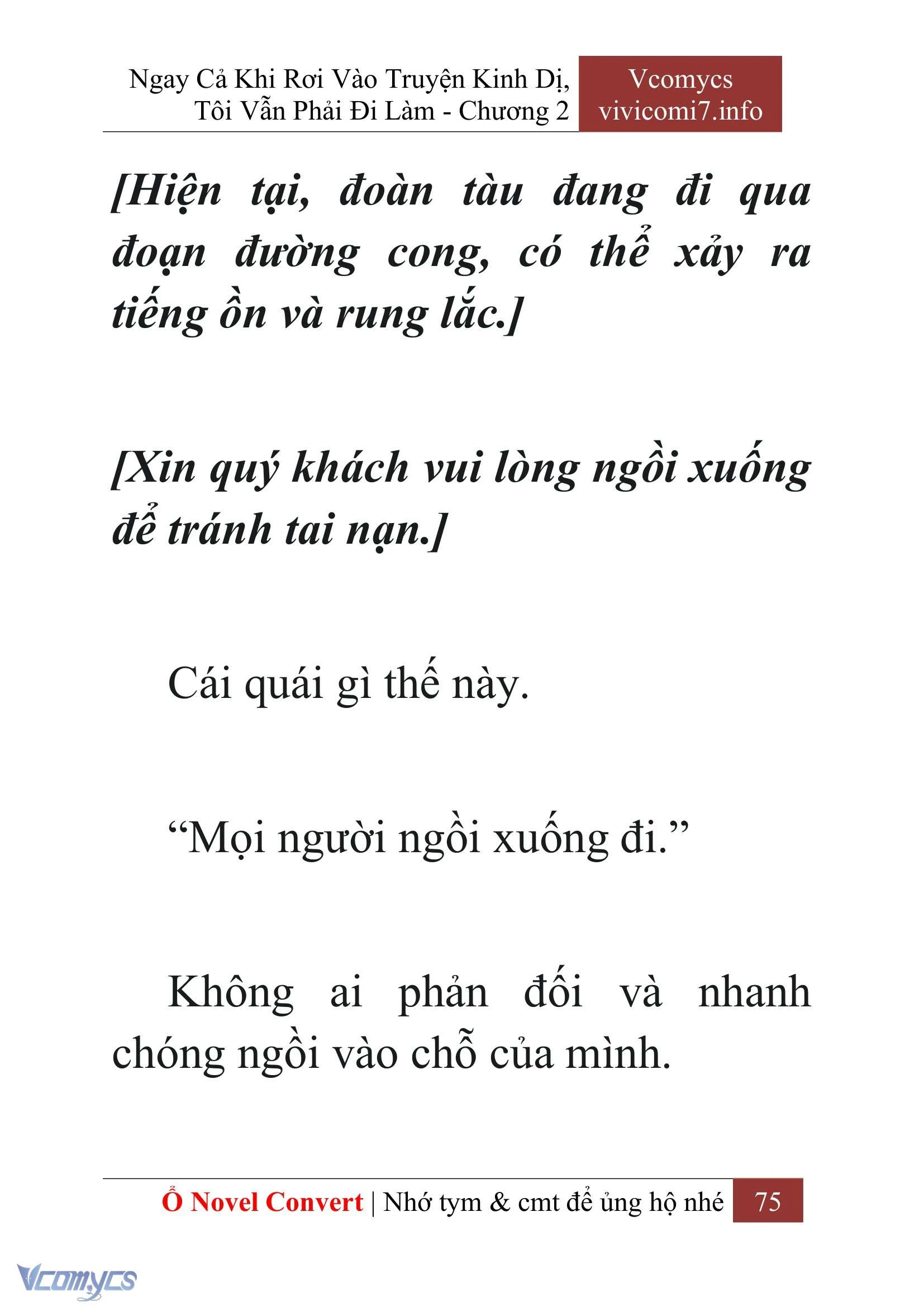 [Novel] Ngay Cả Khi Rơi Vào Truyện Kinh Dị, Tôi Vẫn Phải Đi Làm Chapter  2 - 77