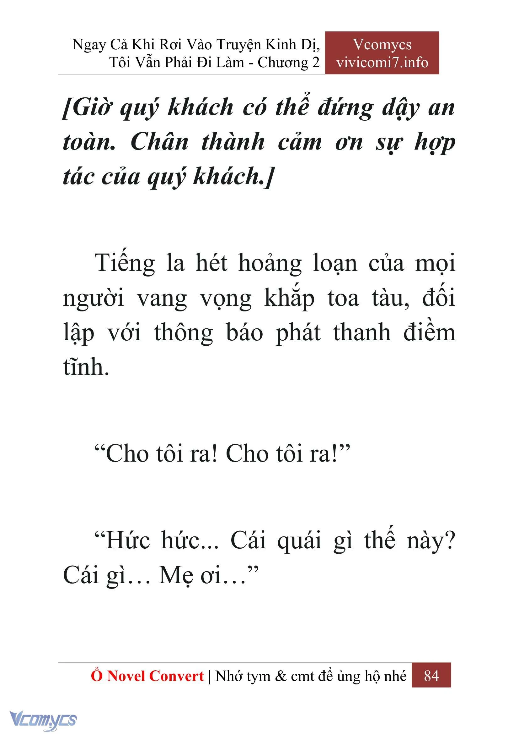 [Novel] Ngay Cả Khi Rơi Vào Truyện Kinh Dị, Tôi Vẫn Phải Đi Làm Chapter  2 - 86