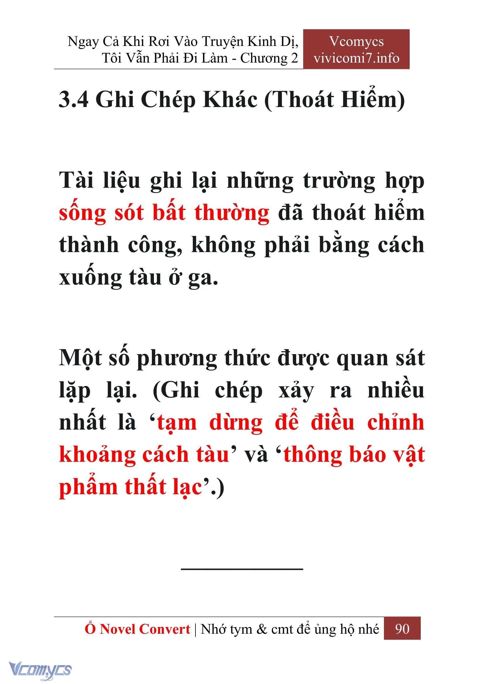 [Novel] Ngay Cả Khi Rơi Vào Truyện Kinh Dị, Tôi Vẫn Phải Đi Làm Chapter  2 - 92