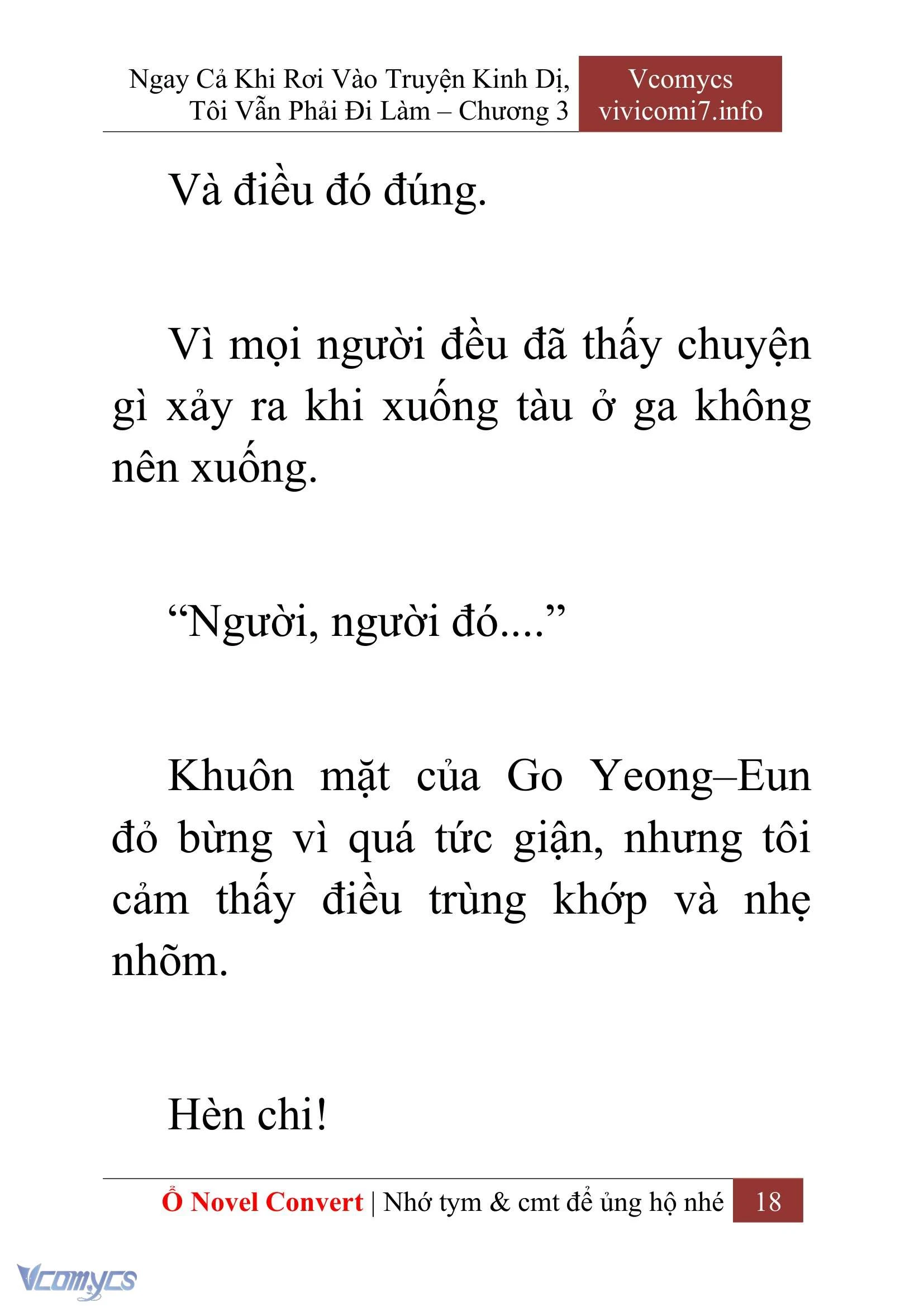 [Novel] Ngay Cả Khi Rơi Vào Truyện Kinh Dị, Tôi Vẫn Phải Đi Làm Chapter  3 - 20