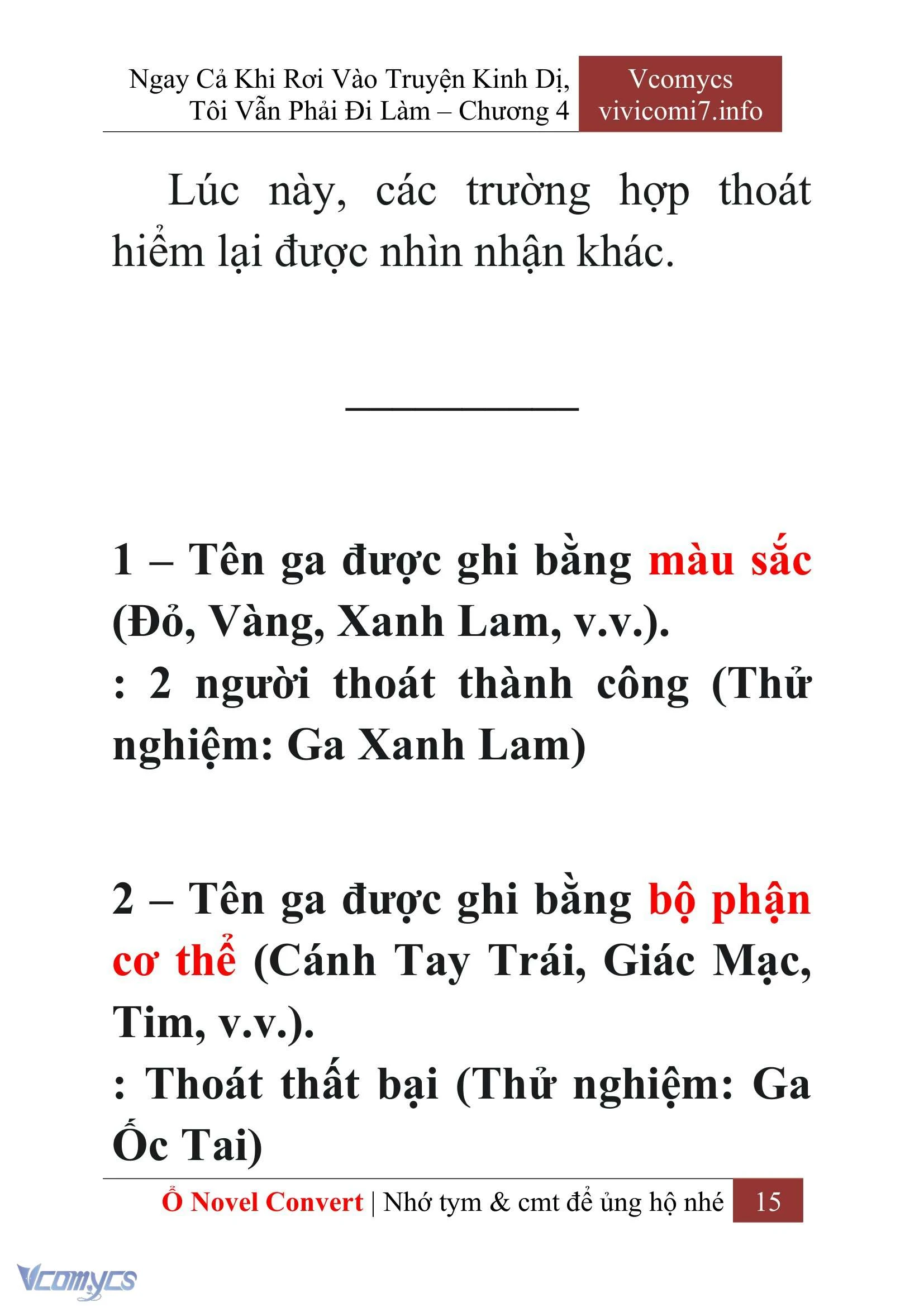 [Novel] Ngay Cả Khi Rơi Vào Truyện Kinh Dị, Tôi Vẫn Phải Đi Làm Chapter  4 - 17