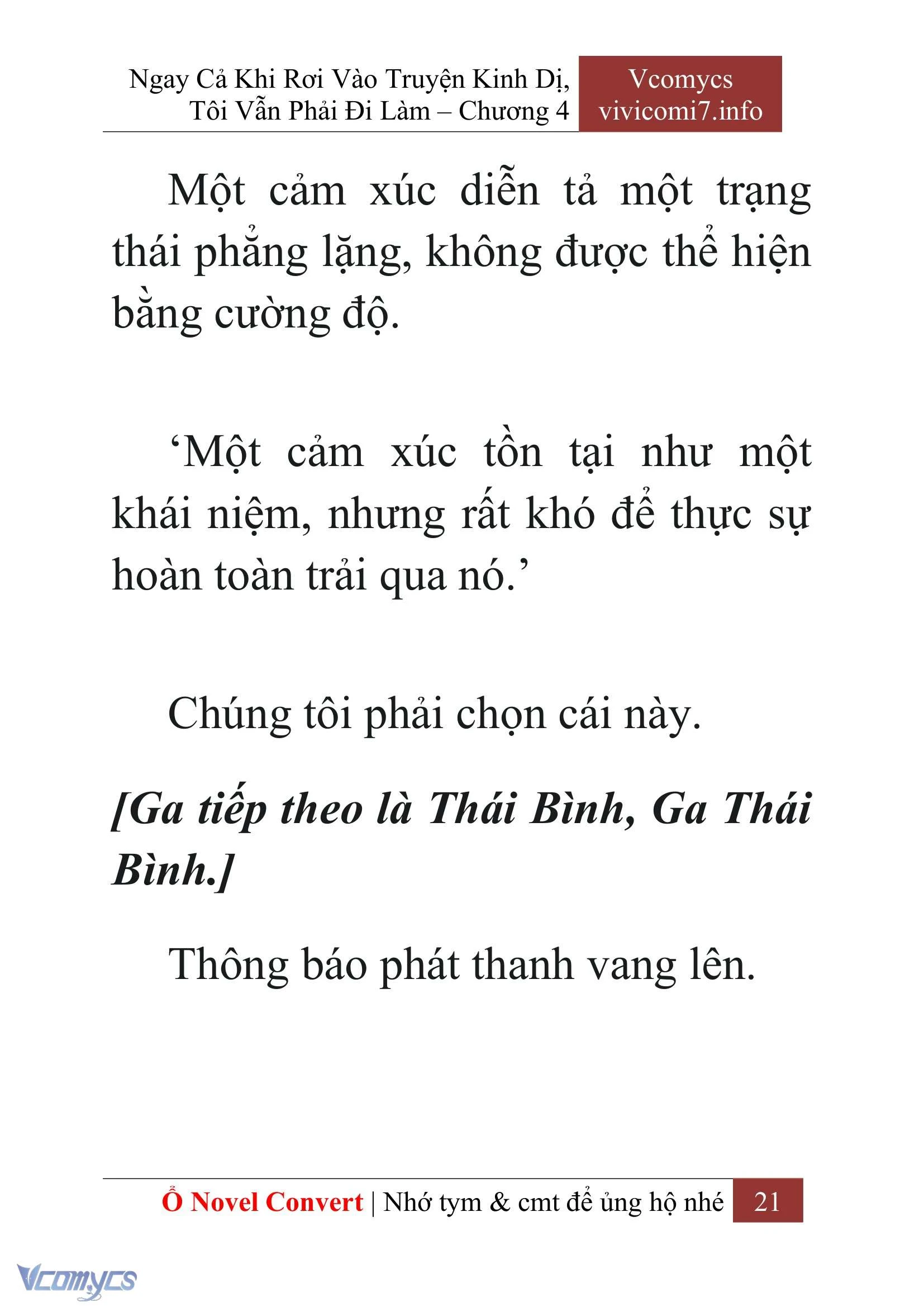 [Novel] Ngay Cả Khi Rơi Vào Truyện Kinh Dị, Tôi Vẫn Phải Đi Làm Chapter  4 - 23