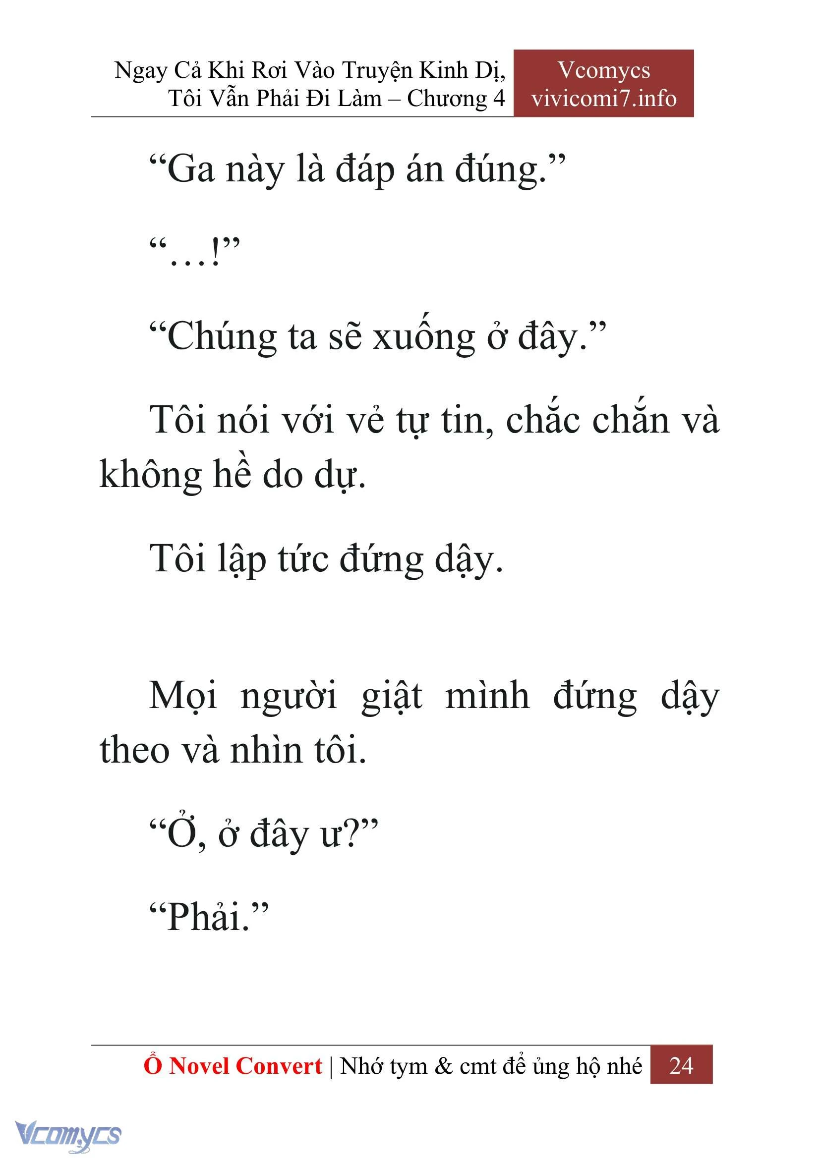 [Novel] Ngay Cả Khi Rơi Vào Truyện Kinh Dị, Tôi Vẫn Phải Đi Làm Chapter  4 - 26