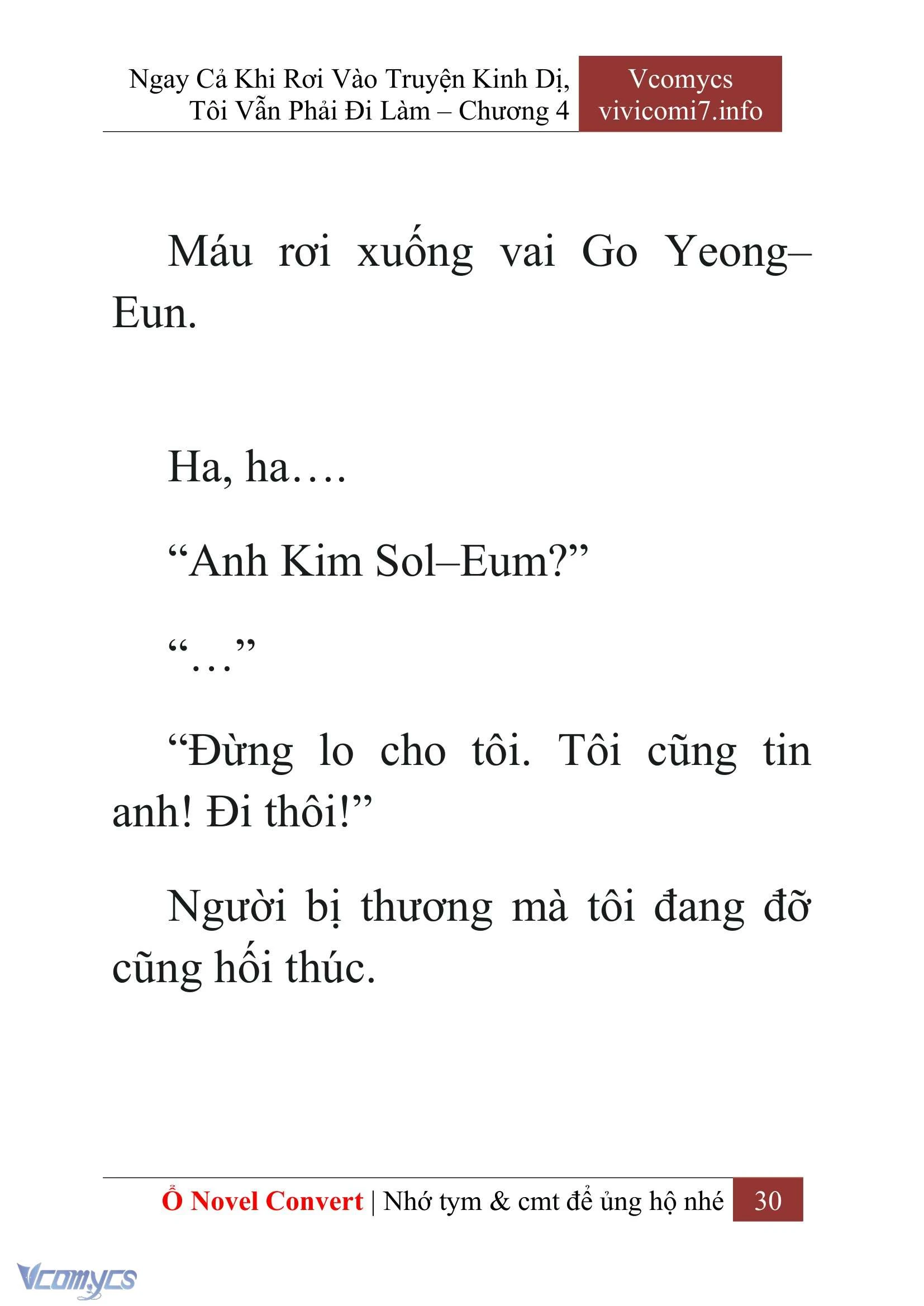 [Novel] Ngay Cả Khi Rơi Vào Truyện Kinh Dị, Tôi Vẫn Phải Đi Làm Chapter  4 - 32