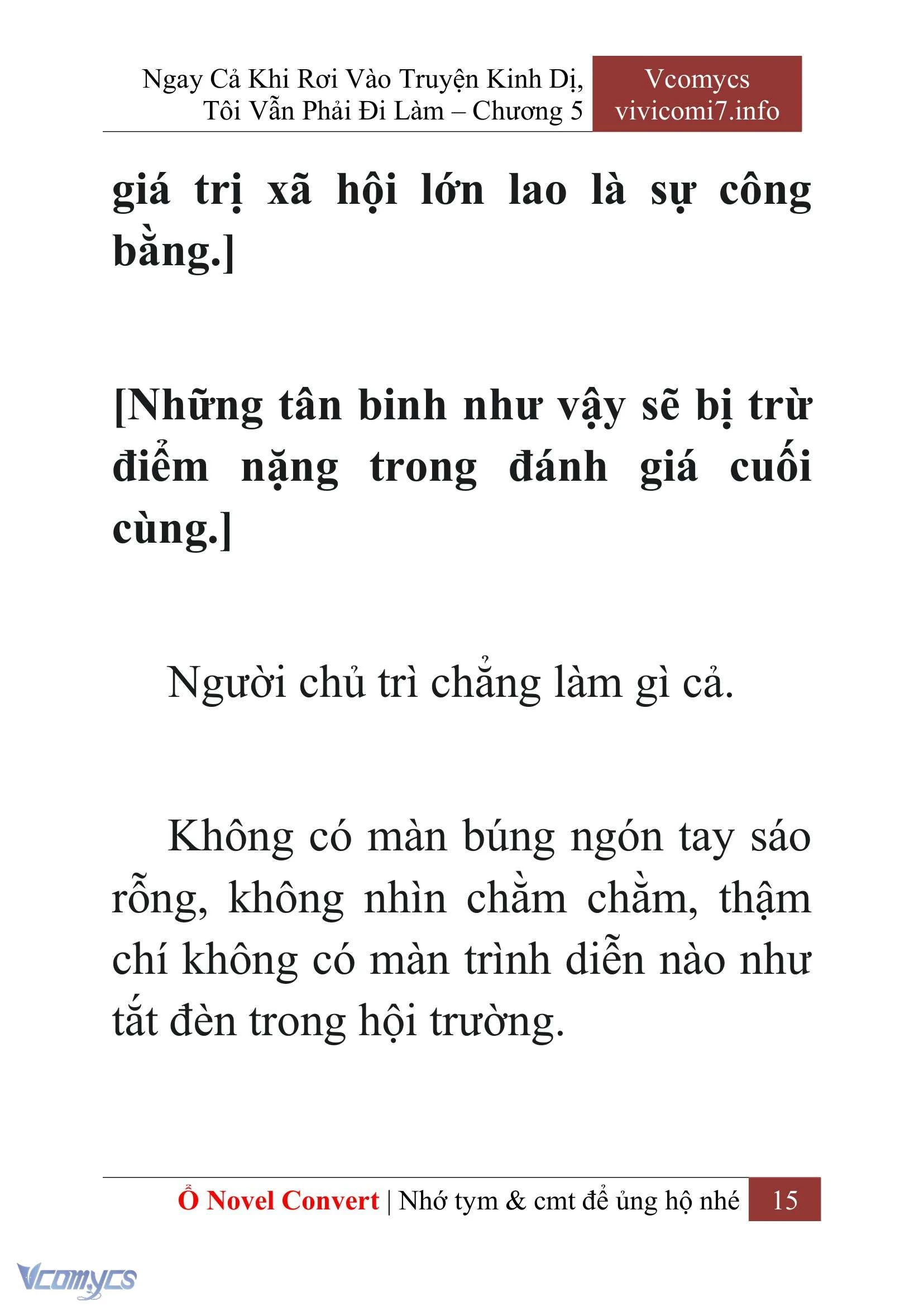 [Novel] Ngay Cả Khi Rơi Vào Truyện Kinh Dị, Tôi Vẫn Phải Đi Làm Chapter  5 - 17