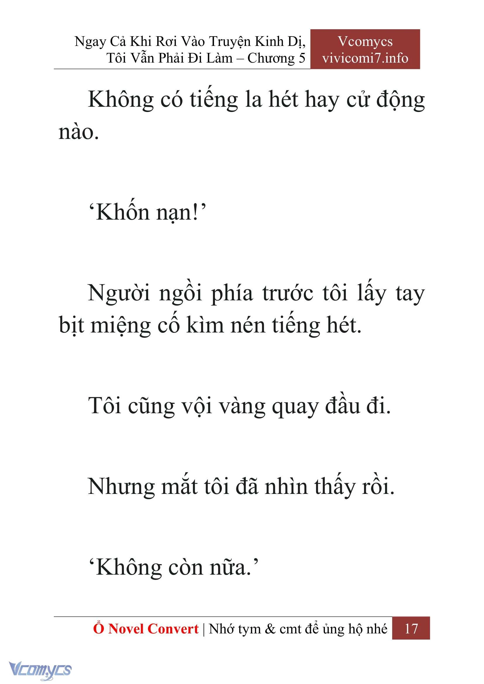 [Novel] Ngay Cả Khi Rơi Vào Truyện Kinh Dị, Tôi Vẫn Phải Đi Làm Chapter  5 - 19