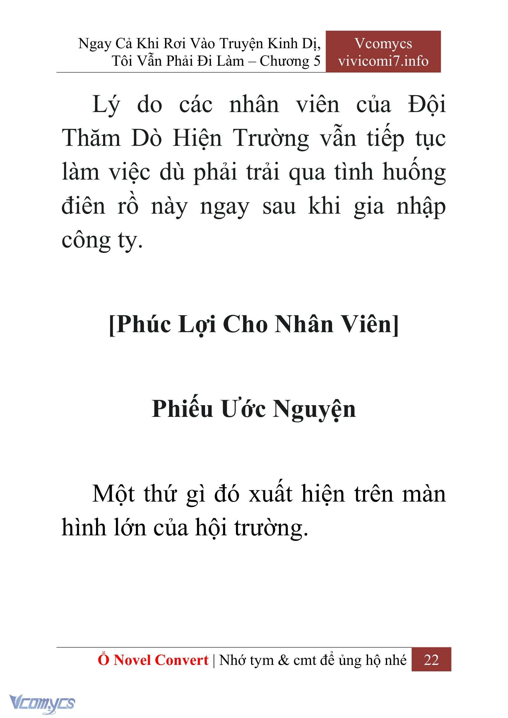 [Novel] Ngay Cả Khi Rơi Vào Truyện Kinh Dị, Tôi Vẫn Phải Đi Làm Chapter  5 - 24