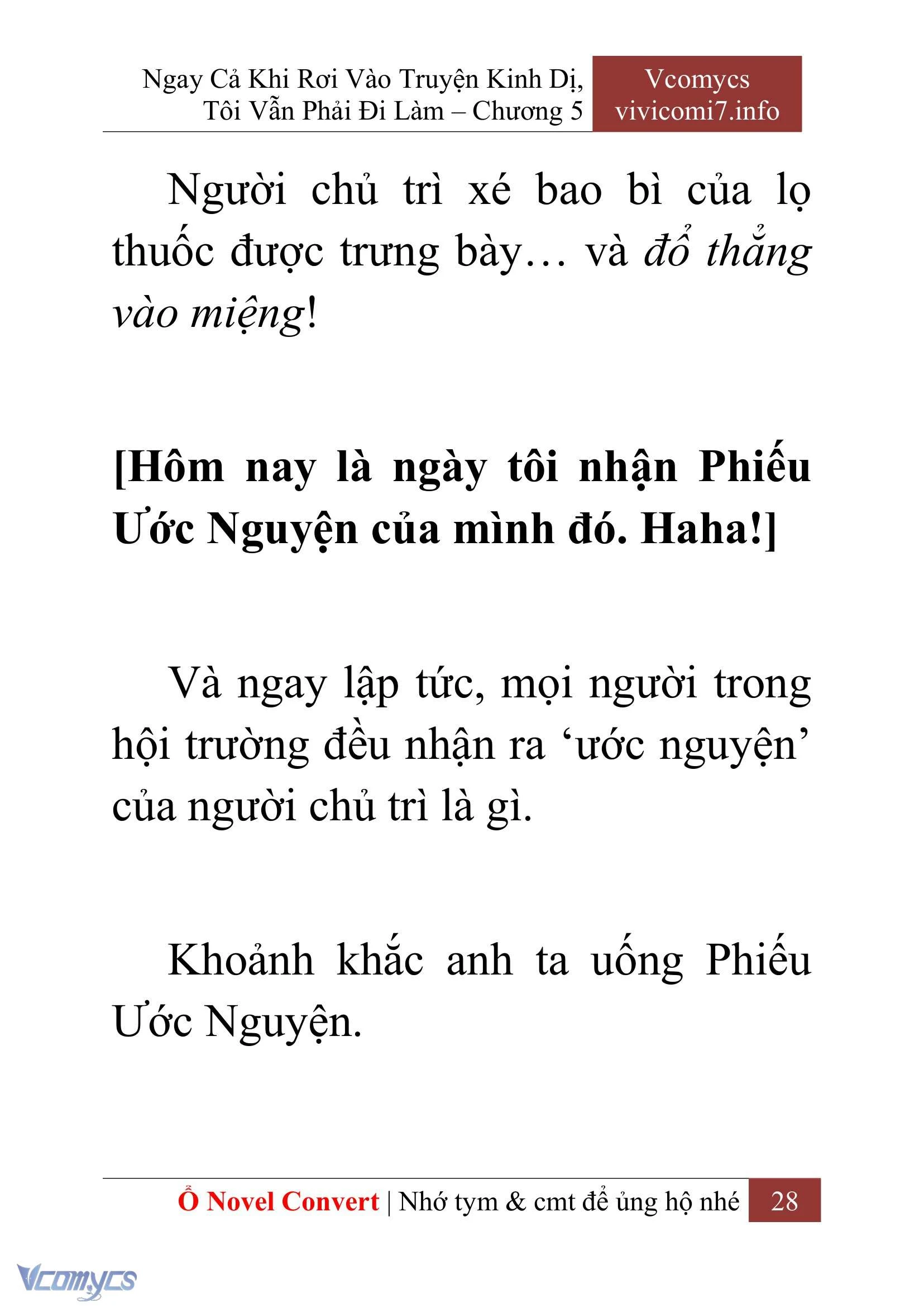[Novel] Ngay Cả Khi Rơi Vào Truyện Kinh Dị, Tôi Vẫn Phải Đi Làm Chapter  5 - 30