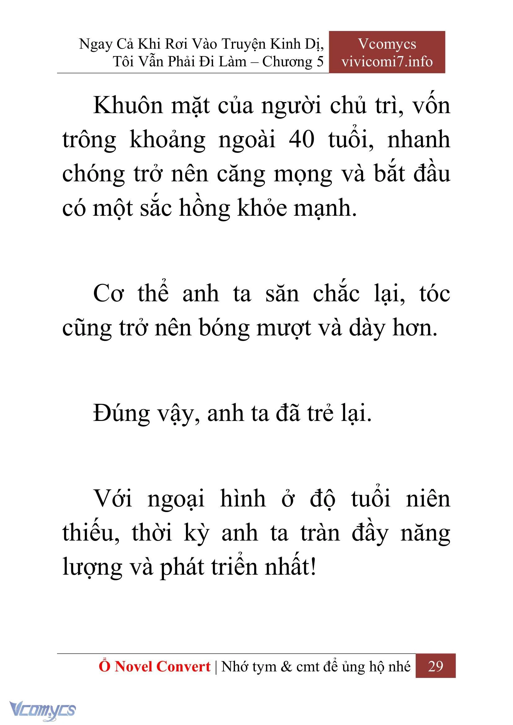 [Novel] Ngay Cả Khi Rơi Vào Truyện Kinh Dị, Tôi Vẫn Phải Đi Làm Chapter  5 - 31