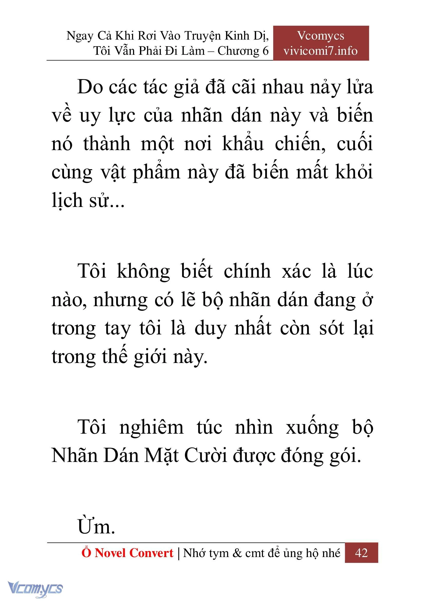 [Novel] Ngay Cả Khi Rơi Vào Truyện Kinh Dị, Tôi Vẫn Phải Đi Làm Chapter  6 - 44