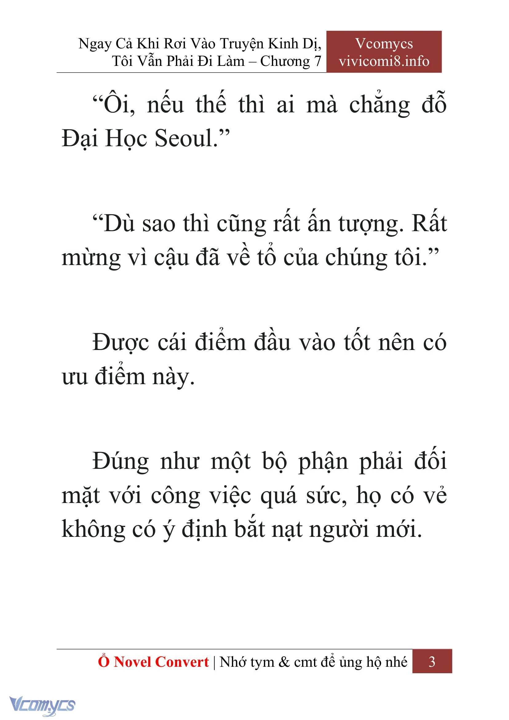[Novel] Ngay Cả Khi Rơi Vào Truyện Kinh Dị, Tôi Vẫn Phải Đi Làm Chapter  7 - 5