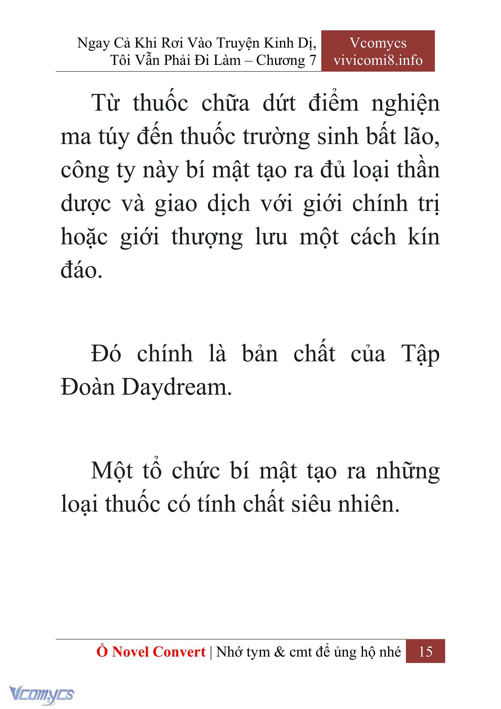[Novel] Ngay Cả Khi Rơi Vào Truyện Kinh Dị, Tôi Vẫn Phải Đi Làm Chapter  7 - 17