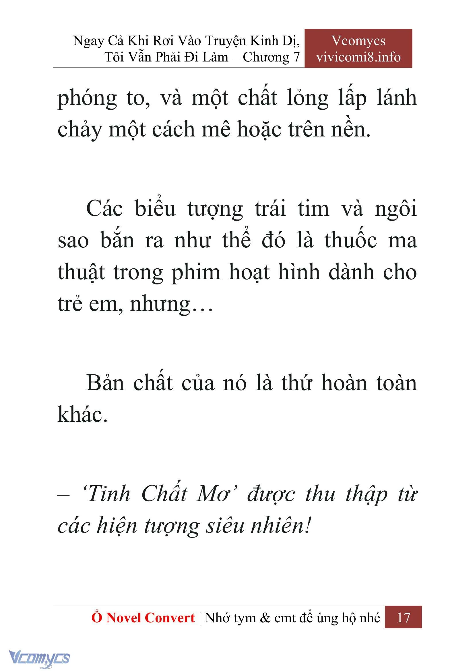 [Novel] Ngay Cả Khi Rơi Vào Truyện Kinh Dị, Tôi Vẫn Phải Đi Làm Chapter  7 - 19