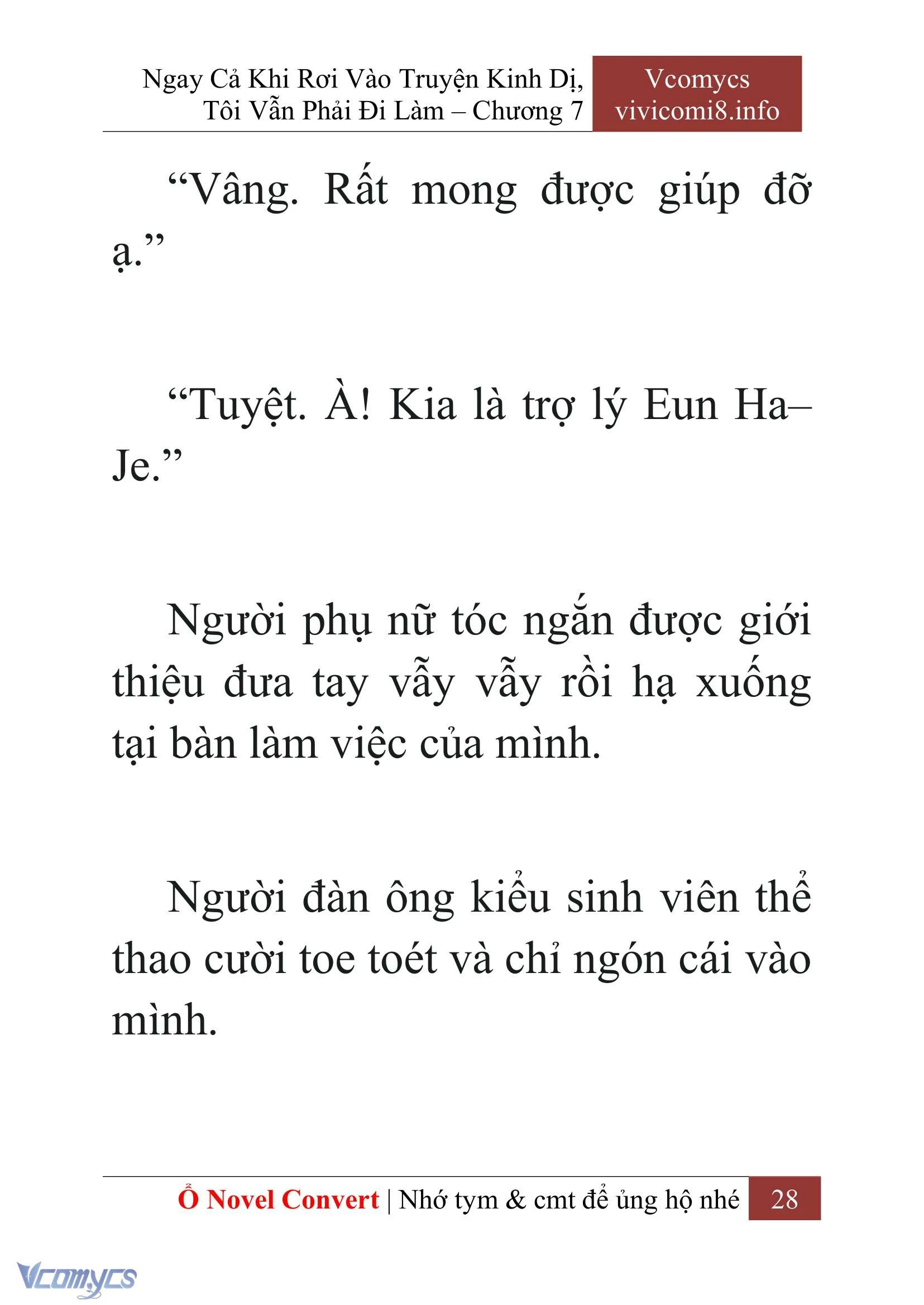 [Novel] Ngay Cả Khi Rơi Vào Truyện Kinh Dị, Tôi Vẫn Phải Đi Làm Chapter  7 - 30