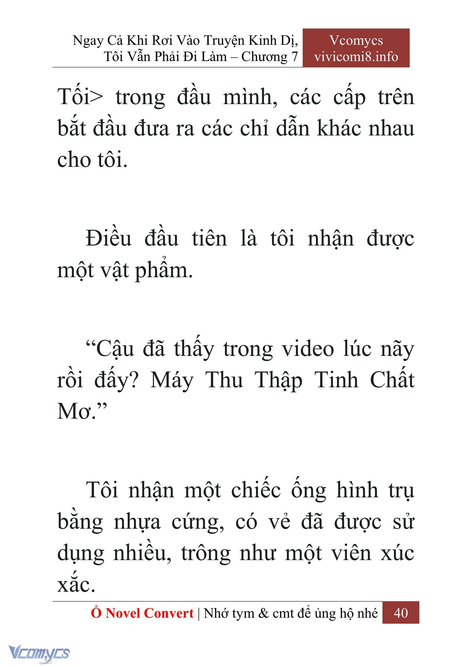 [Novel] Ngay Cả Khi Rơi Vào Truyện Kinh Dị, Tôi Vẫn Phải Đi Làm Chapter  7 - 42