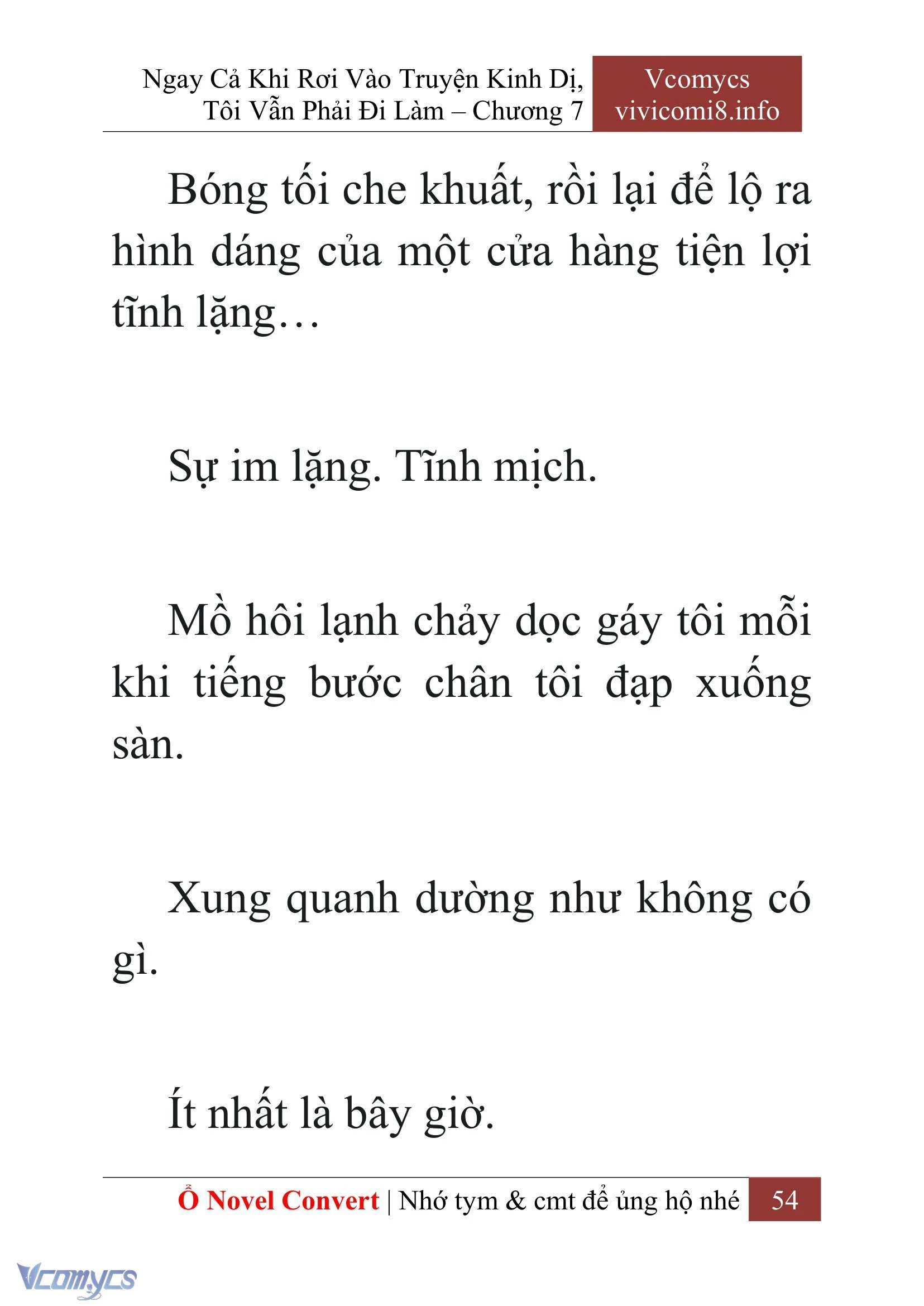 [Novel] Ngay Cả Khi Rơi Vào Truyện Kinh Dị, Tôi Vẫn Phải Đi Làm Chapter  7 - 56