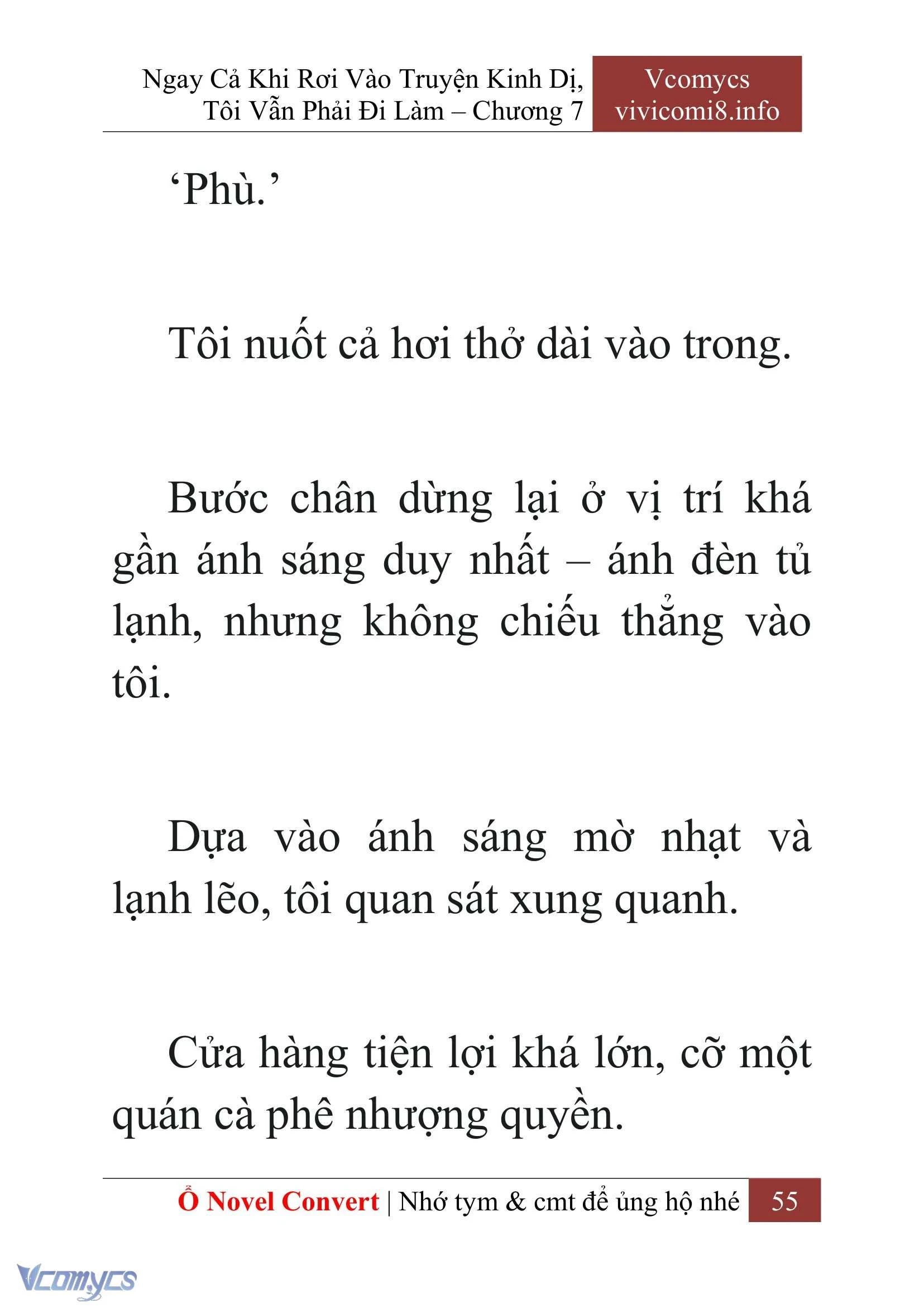 [Novel] Ngay Cả Khi Rơi Vào Truyện Kinh Dị, Tôi Vẫn Phải Đi Làm Chapter  7 - 57