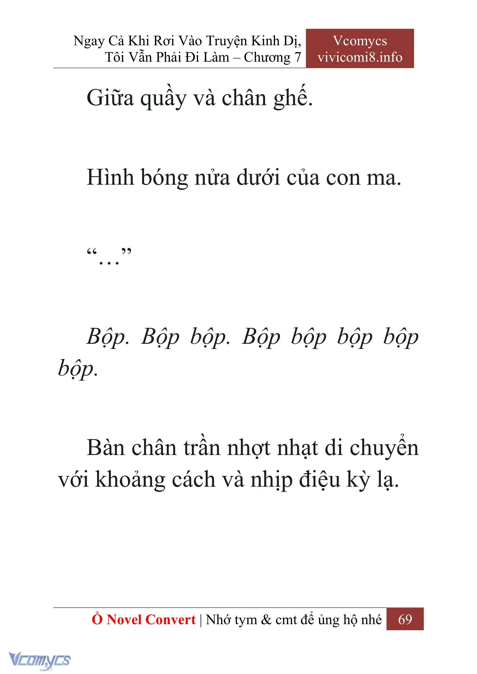 [Novel] Ngay Cả Khi Rơi Vào Truyện Kinh Dị, Tôi Vẫn Phải Đi Làm Chapter  7 - 71