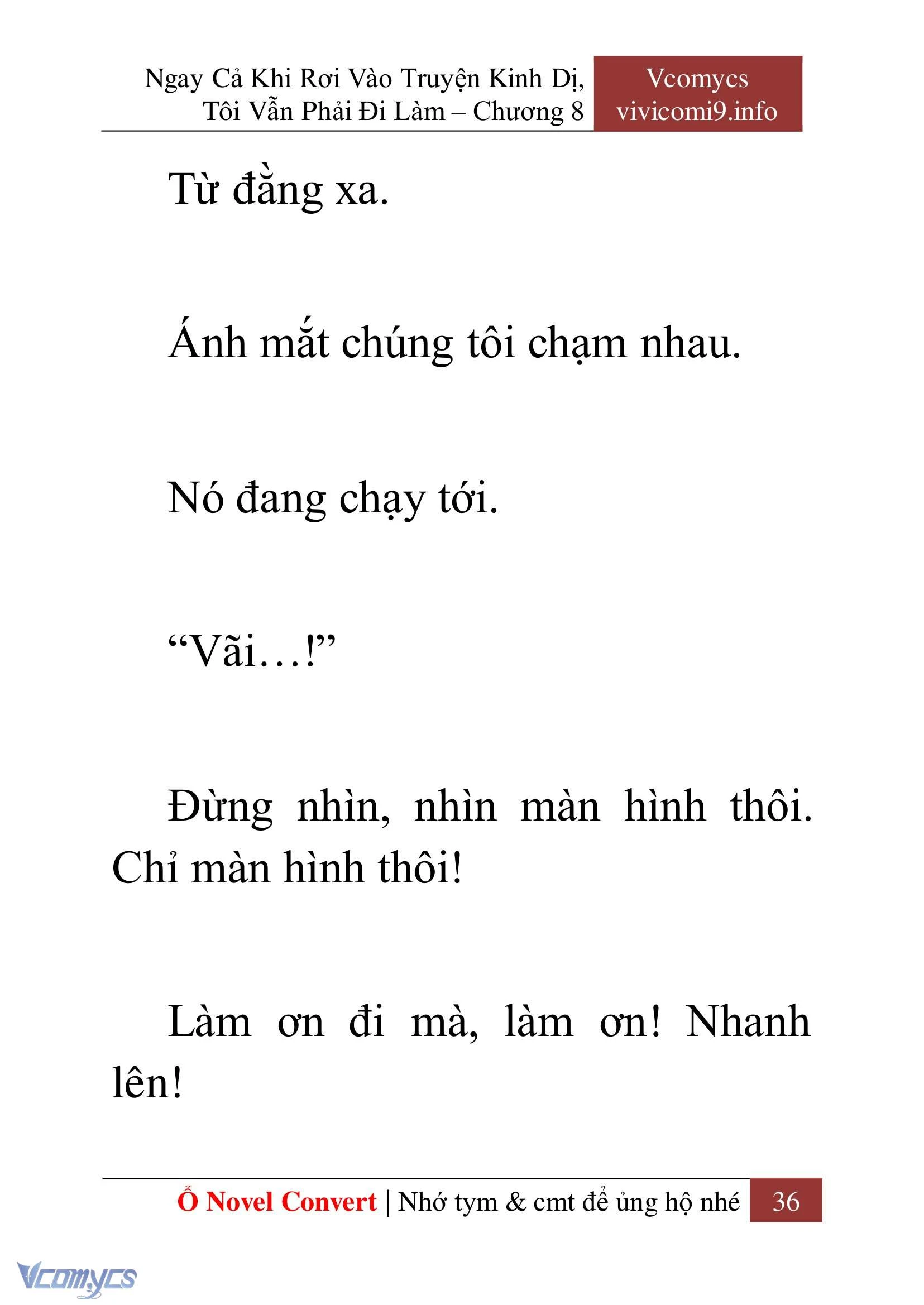 [Novel] Ngay Cả Khi Rơi Vào Truyện Kinh Dị, Tôi Vẫn Phải Đi Làm Chapter  8 - 38