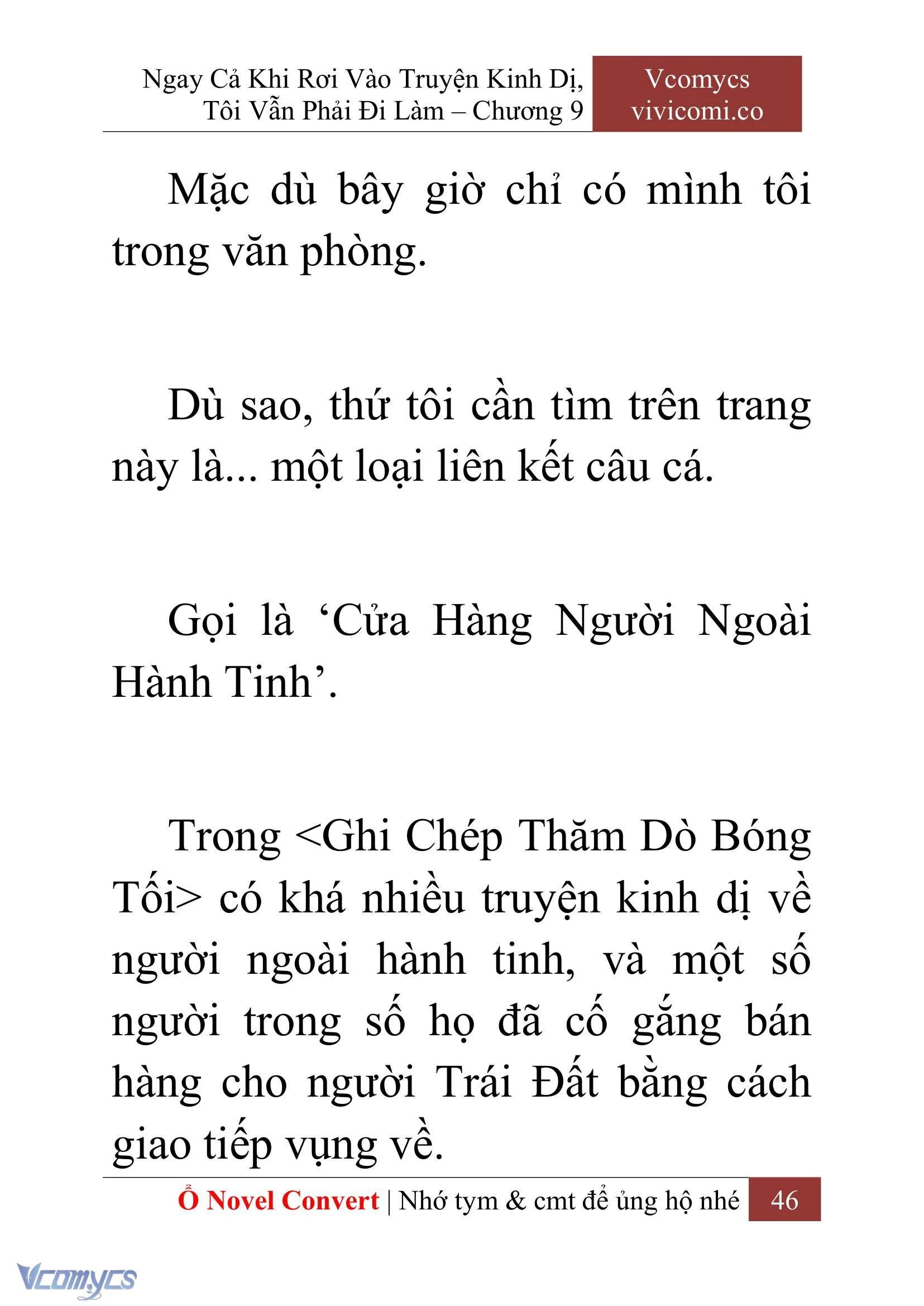 [Novel] Ngay Cả Khi Rơi Vào Truyện Kinh Dị, Tôi Vẫn Phải Đi Làm Chapter  9 - 48