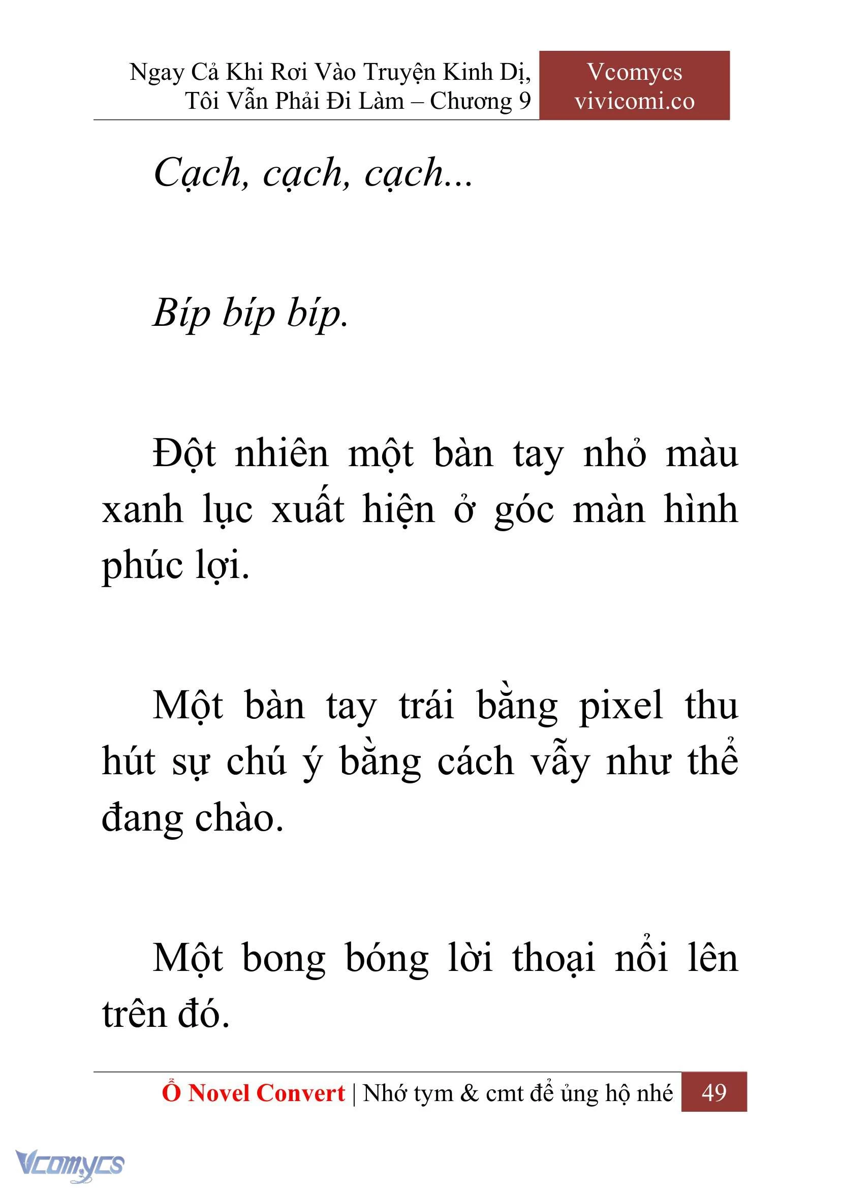 [Novel] Ngay Cả Khi Rơi Vào Truyện Kinh Dị, Tôi Vẫn Phải Đi Làm Chapter  9 - 51