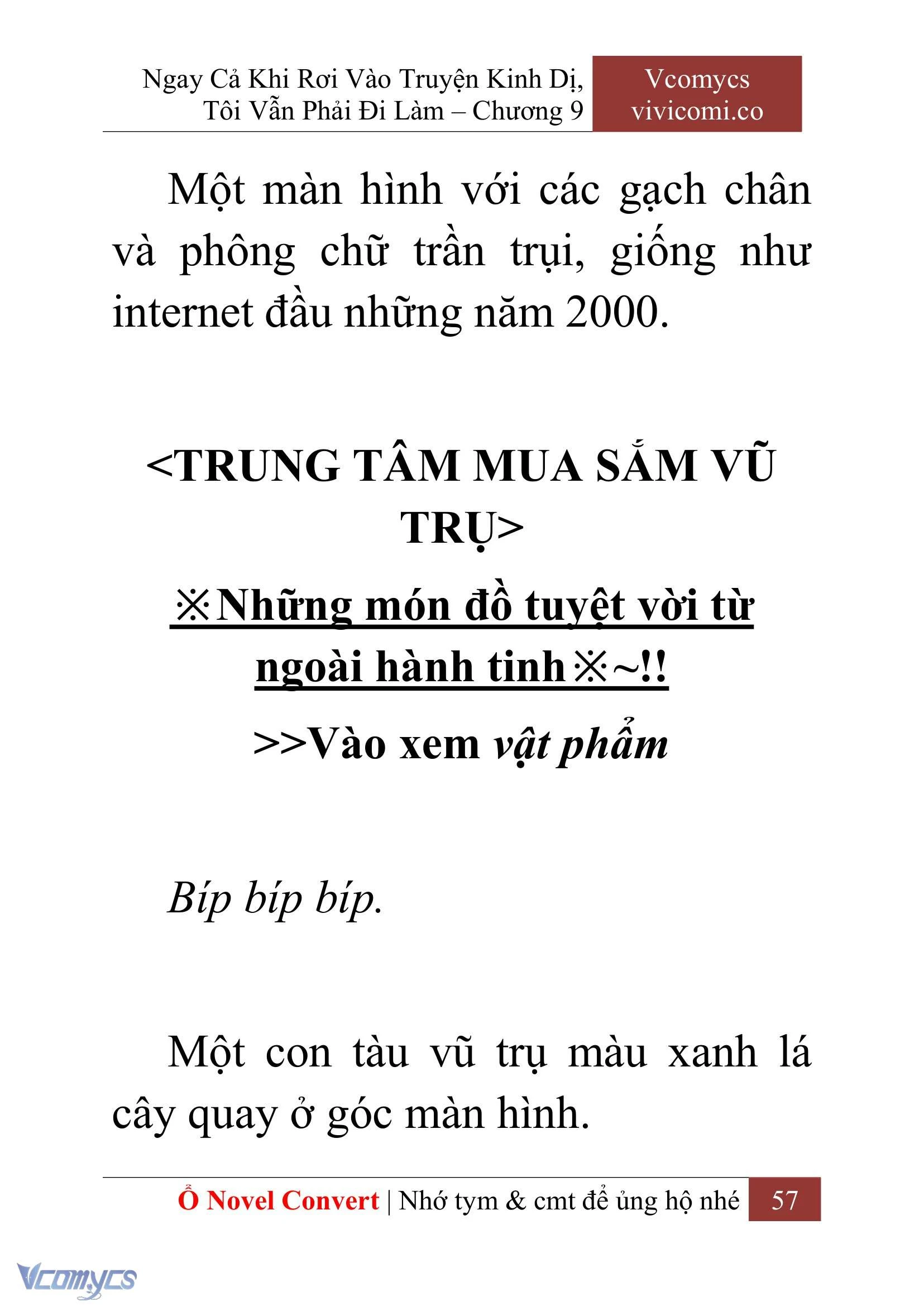 [Novel] Ngay Cả Khi Rơi Vào Truyện Kinh Dị, Tôi Vẫn Phải Đi Làm Chapter  9 - 59