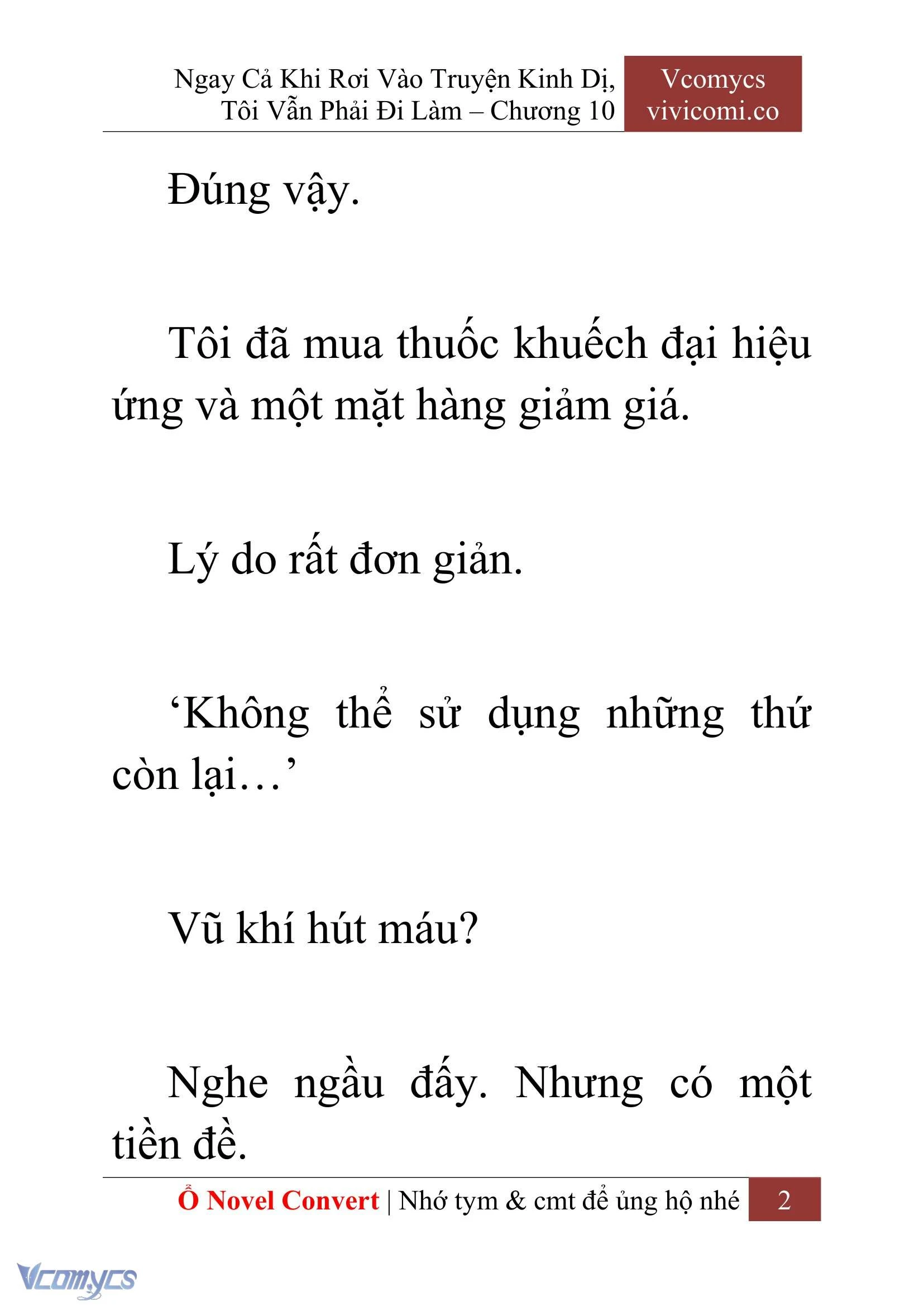 [Novel] Ngay Cả Khi Rơi Vào Truyện Kinh Dị, Tôi Vẫn Phải Đi Làm Chapter  10 - 4