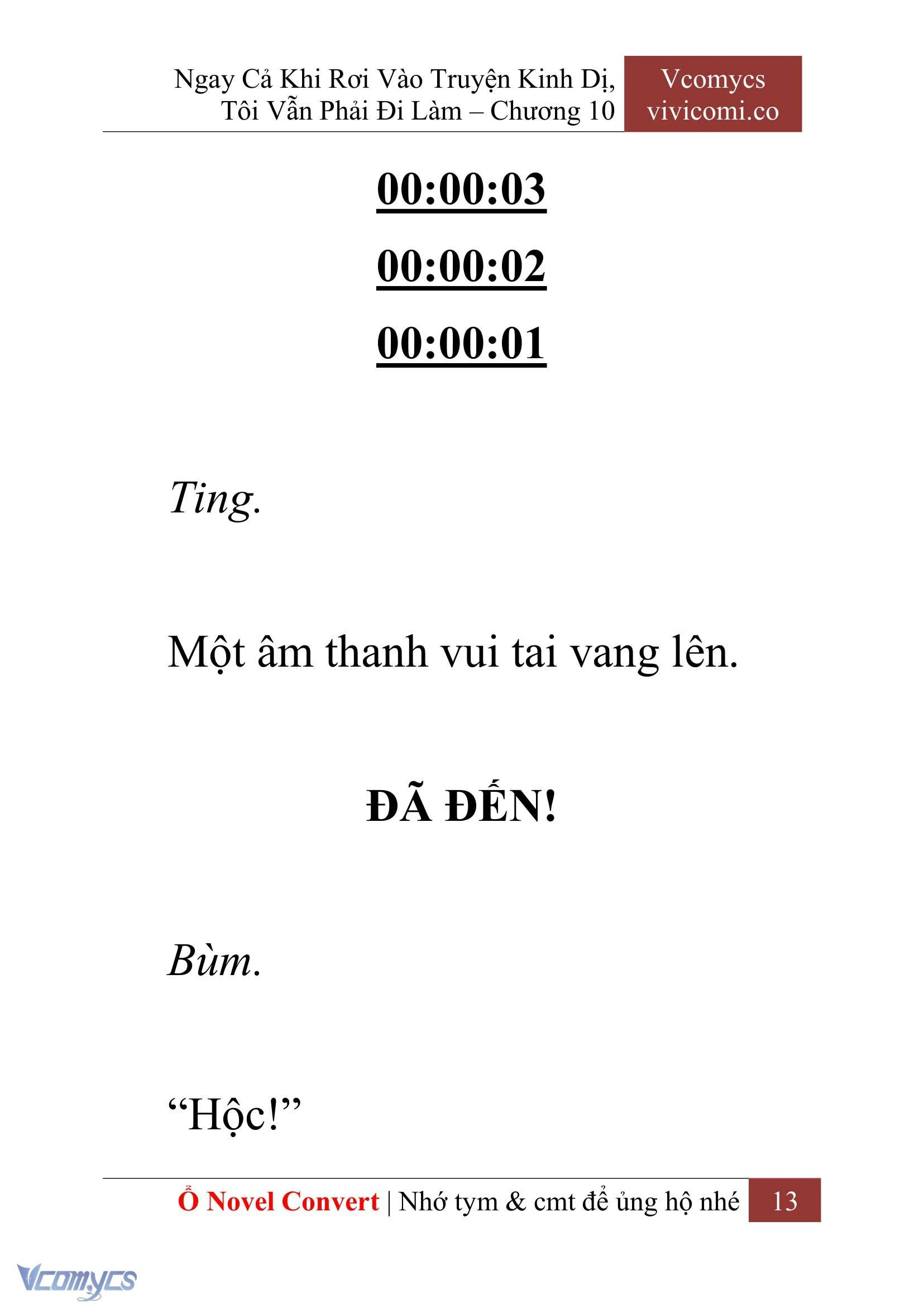 [Novel] Ngay Cả Khi Rơi Vào Truyện Kinh Dị, Tôi Vẫn Phải Đi Làm Chapter  10 - 15