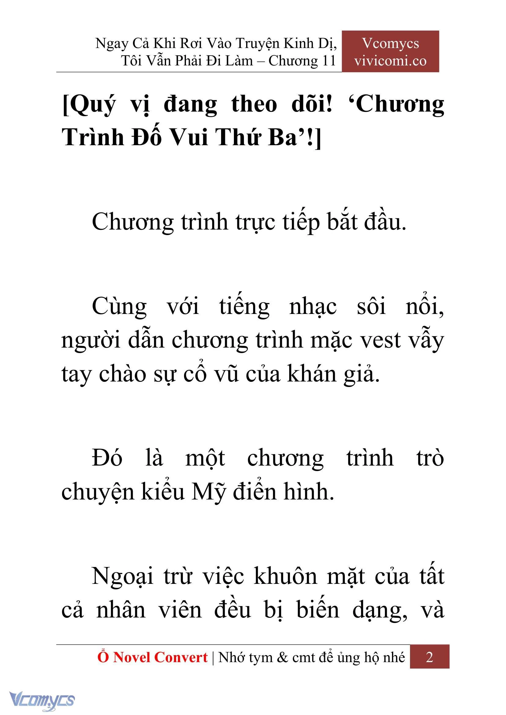 [Novel] Ngay Cả Khi Rơi Vào Truyện Kinh Dị, Tôi Vẫn Phải Đi Làm Chapter  11 - 4