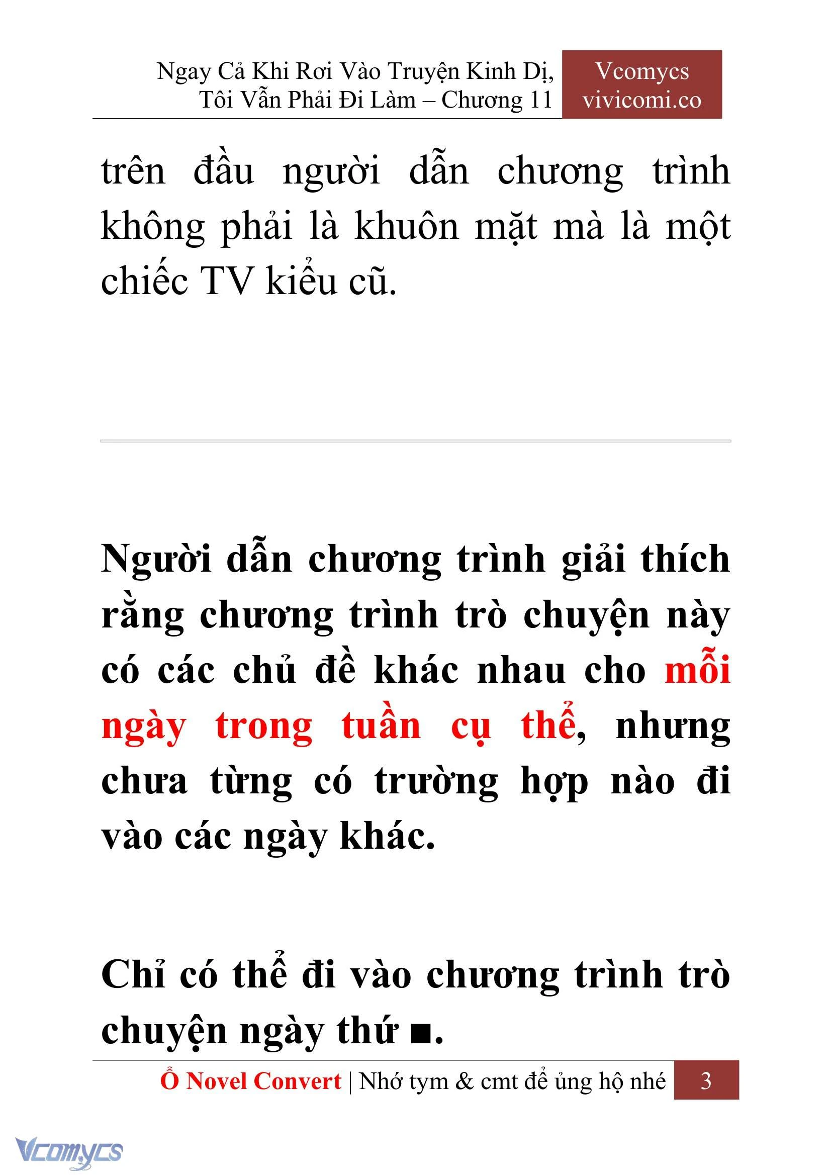 [Novel] Ngay Cả Khi Rơi Vào Truyện Kinh Dị, Tôi Vẫn Phải Đi Làm Chapter  11 - 5