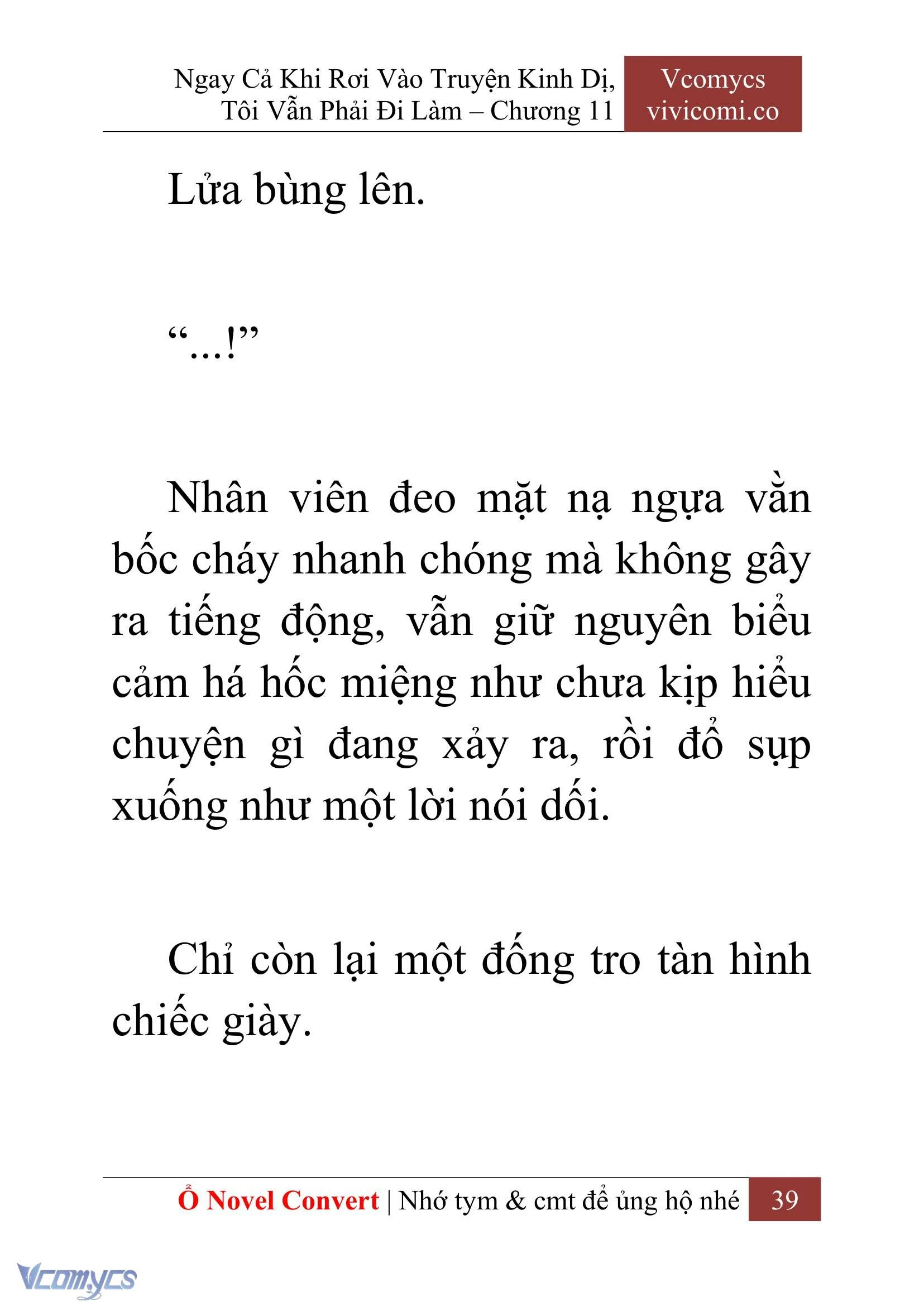 [Novel] Ngay Cả Khi Rơi Vào Truyện Kinh Dị, Tôi Vẫn Phải Đi Làm Chapter  11 - 41