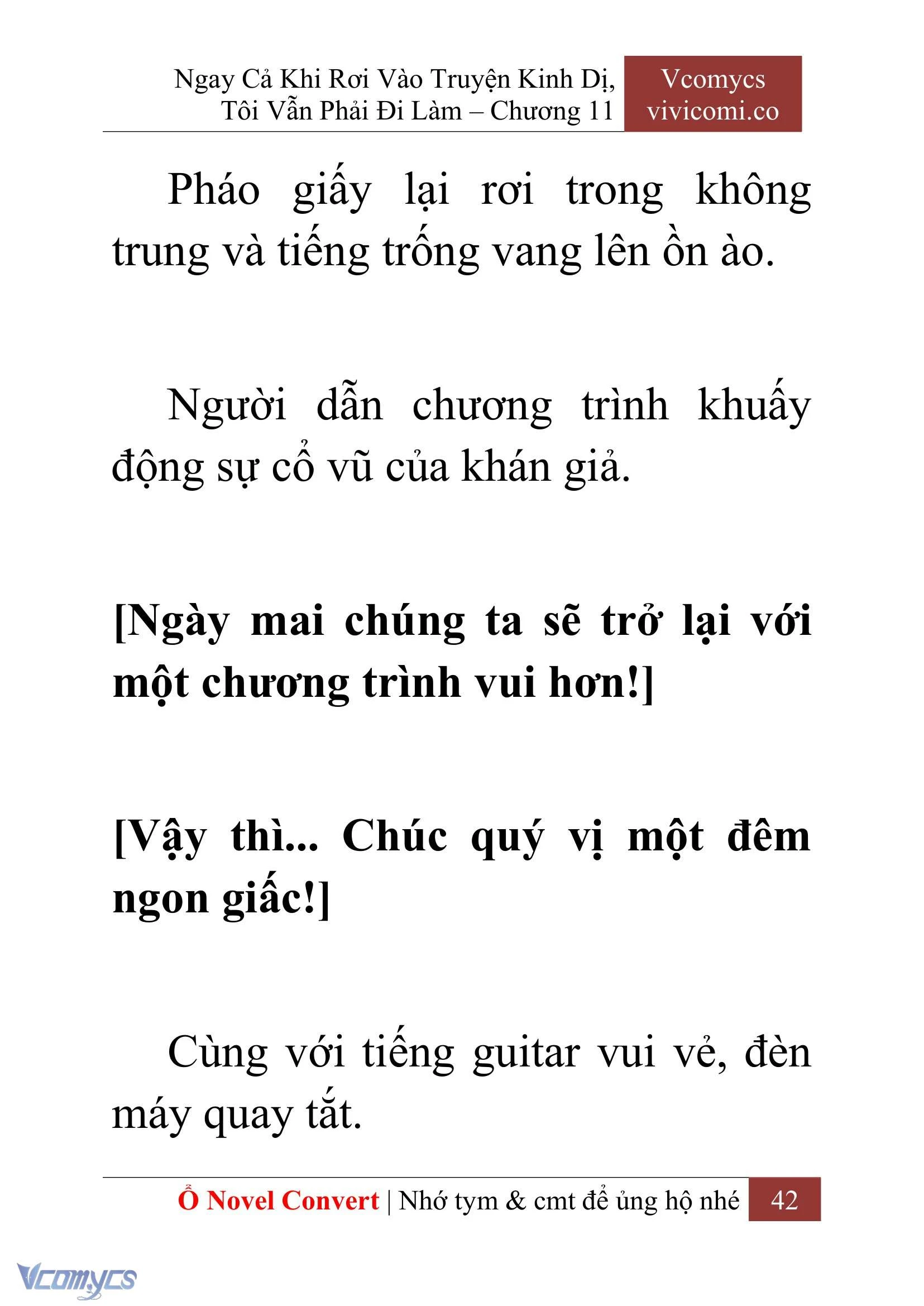 [Novel] Ngay Cả Khi Rơi Vào Truyện Kinh Dị, Tôi Vẫn Phải Đi Làm Chapter  11 - 44