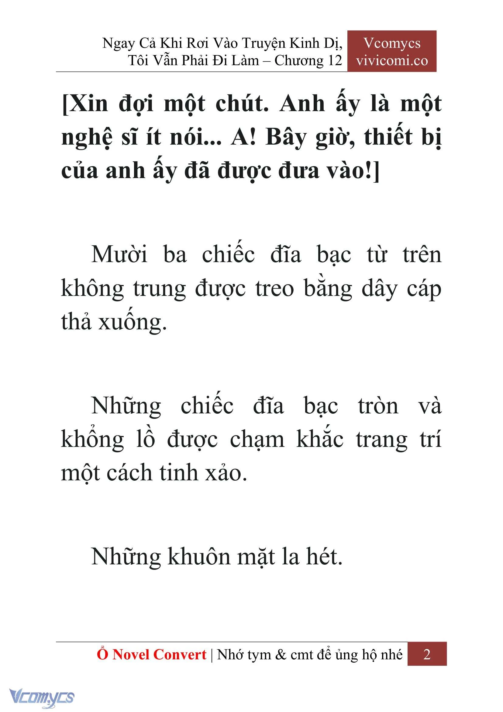 [Novel] Ngay Cả Khi Rơi Vào Truyện Kinh Dị, Tôi Vẫn Phải Đi Làm Chapter  12 - 4