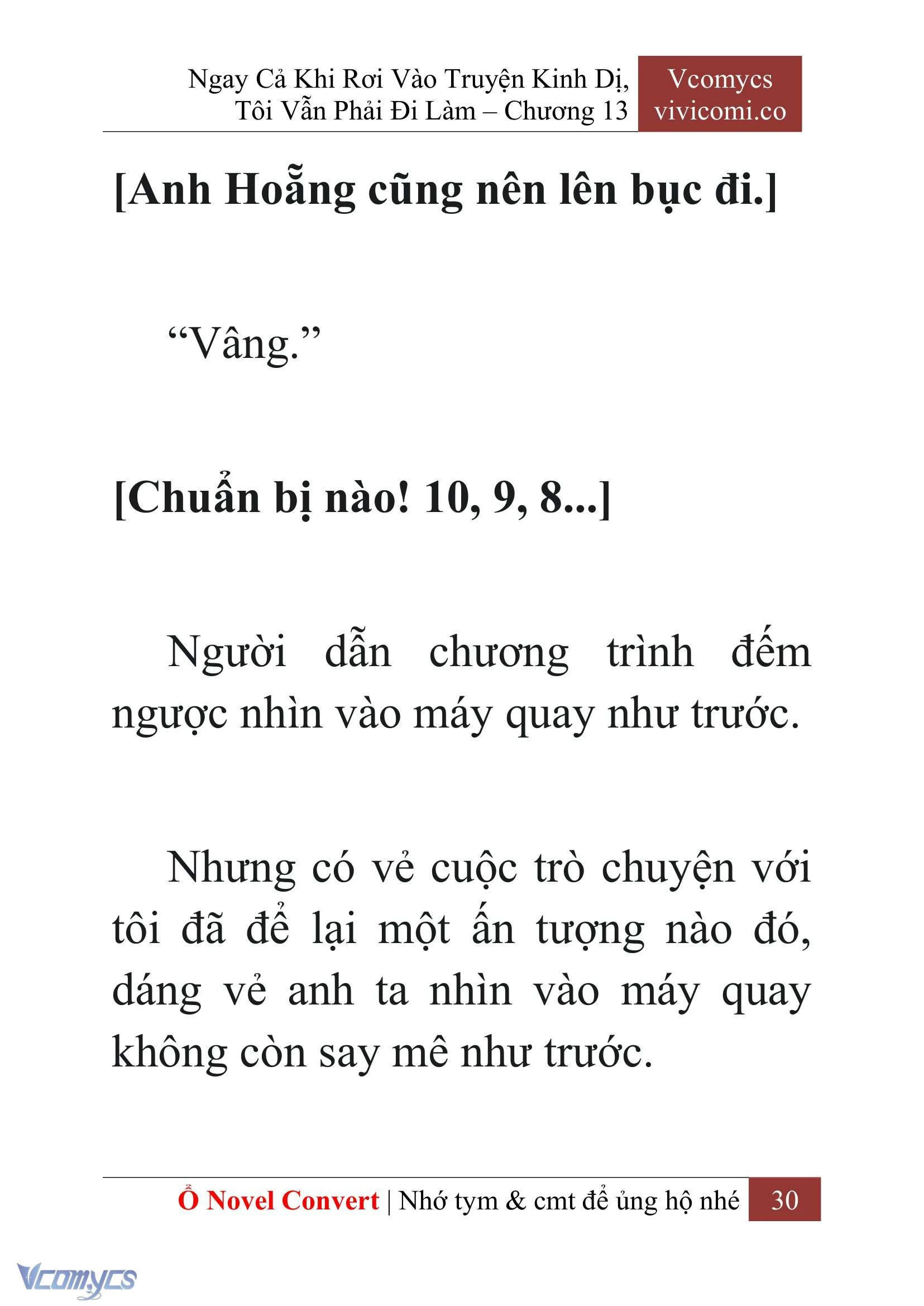 [Novel] Ngay Cả Khi Rơi Vào Truyện Kinh Dị, Tôi Vẫn Phải Đi Làm Chapter  13 - 32